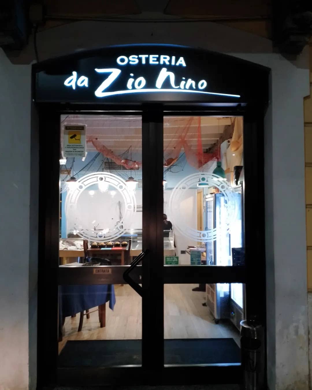 Immagine di copertina del ristorante Osteria Da Zio Nino