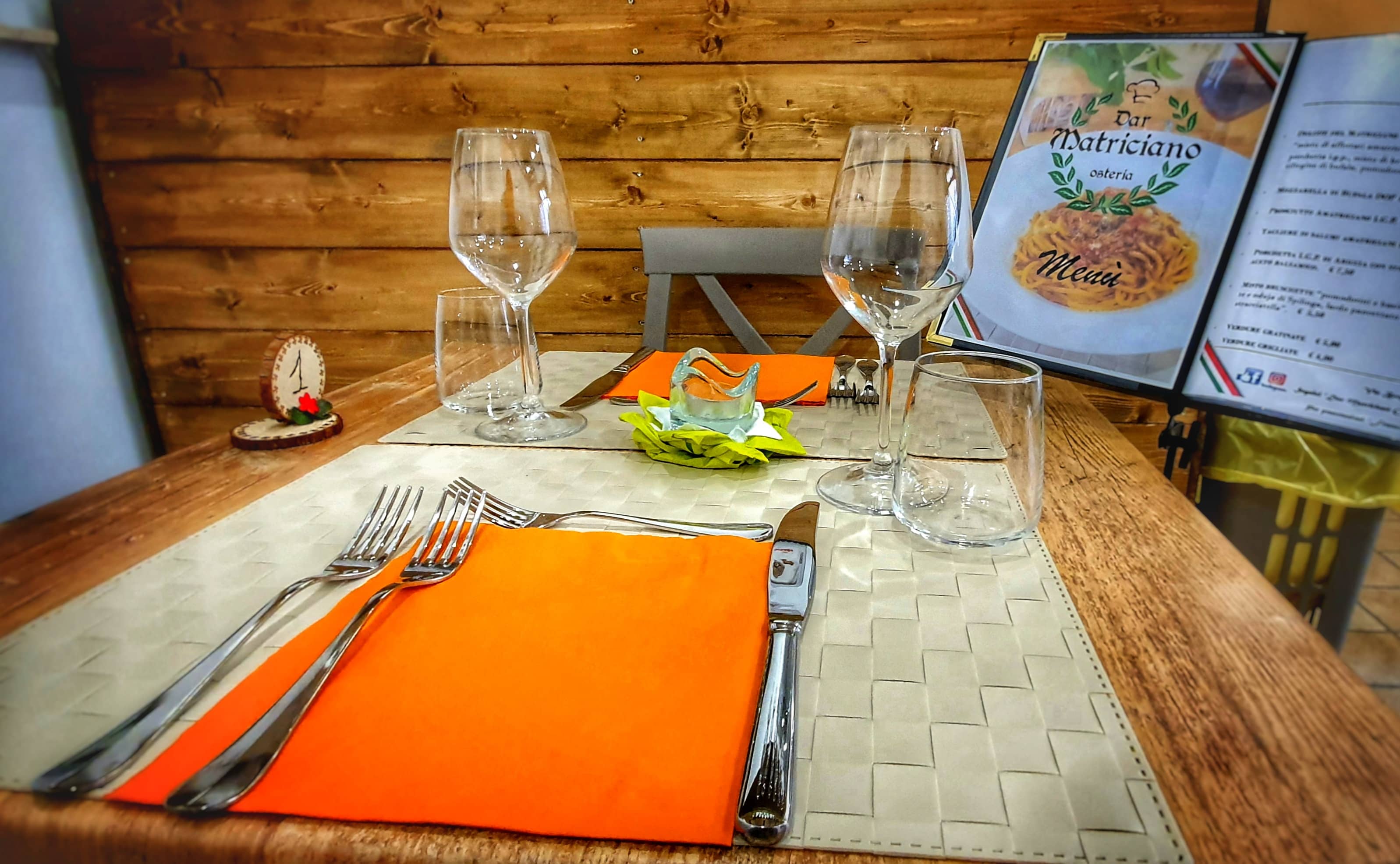 Immagine di copertina del ristorante Osteria &quot;Dar Matriciano&quot;