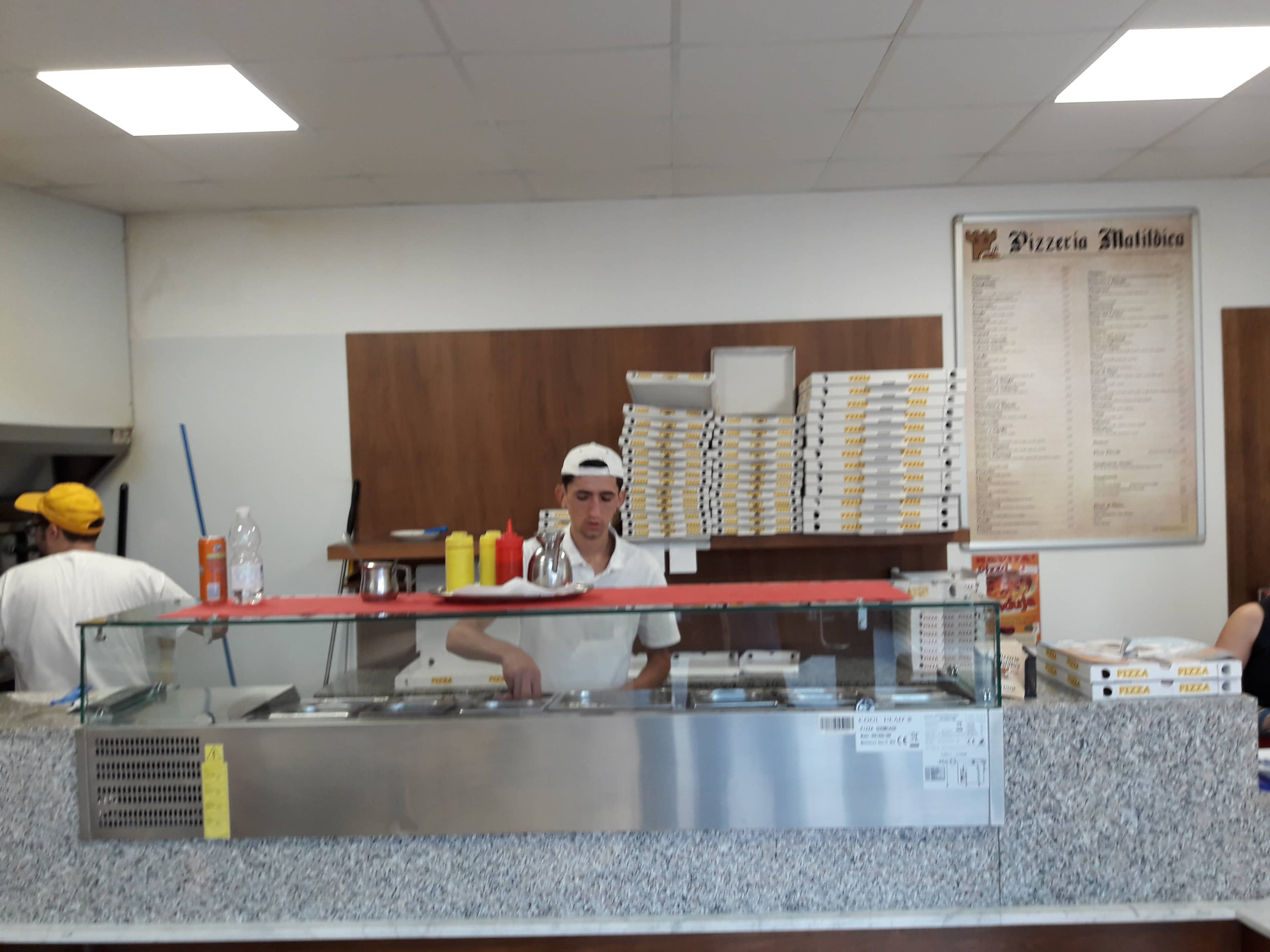 Immagine di copertina del ristorante Pizzeria Matildica