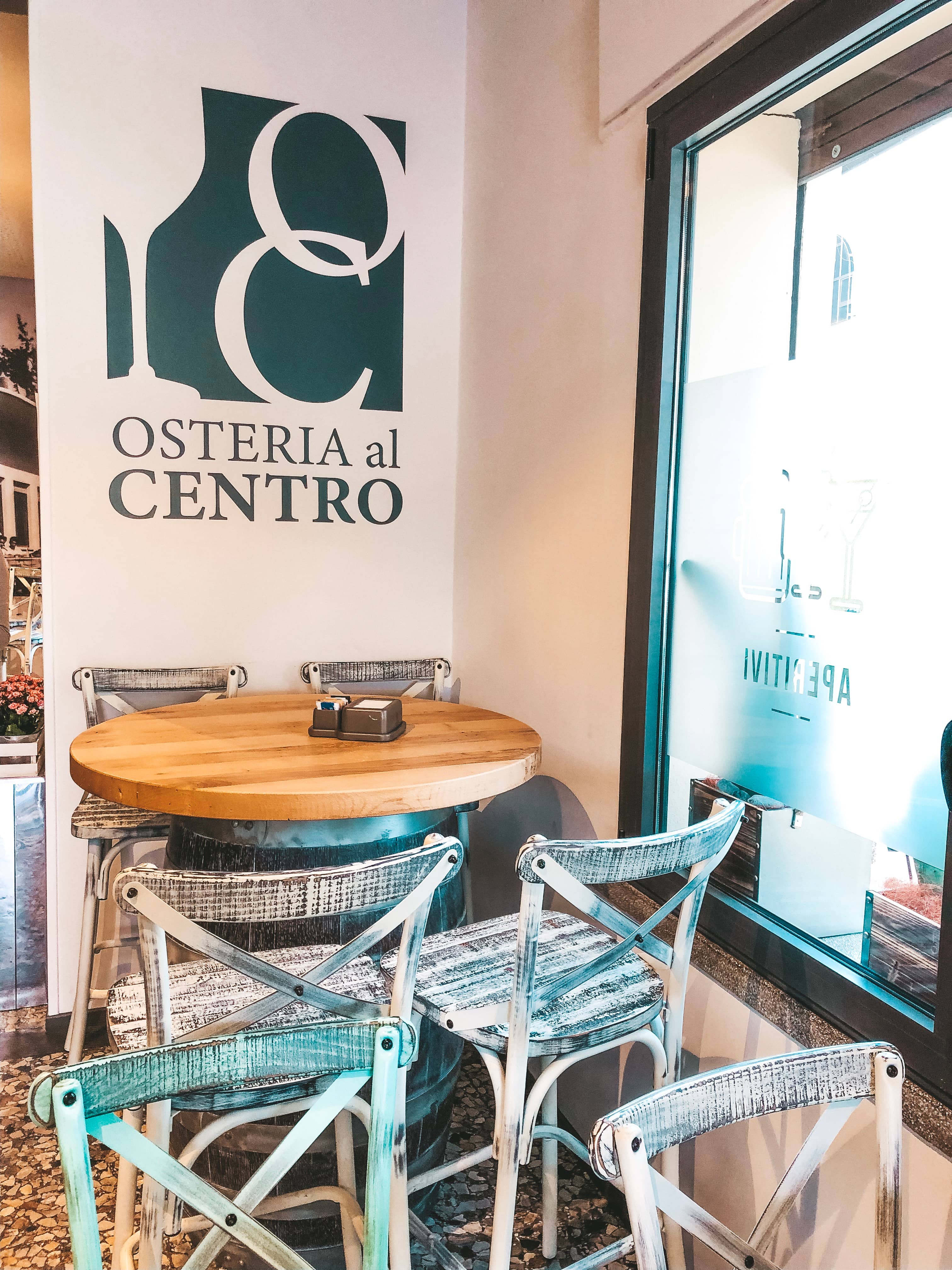 Immagine di copertina del ristorante Osteria Al Centro