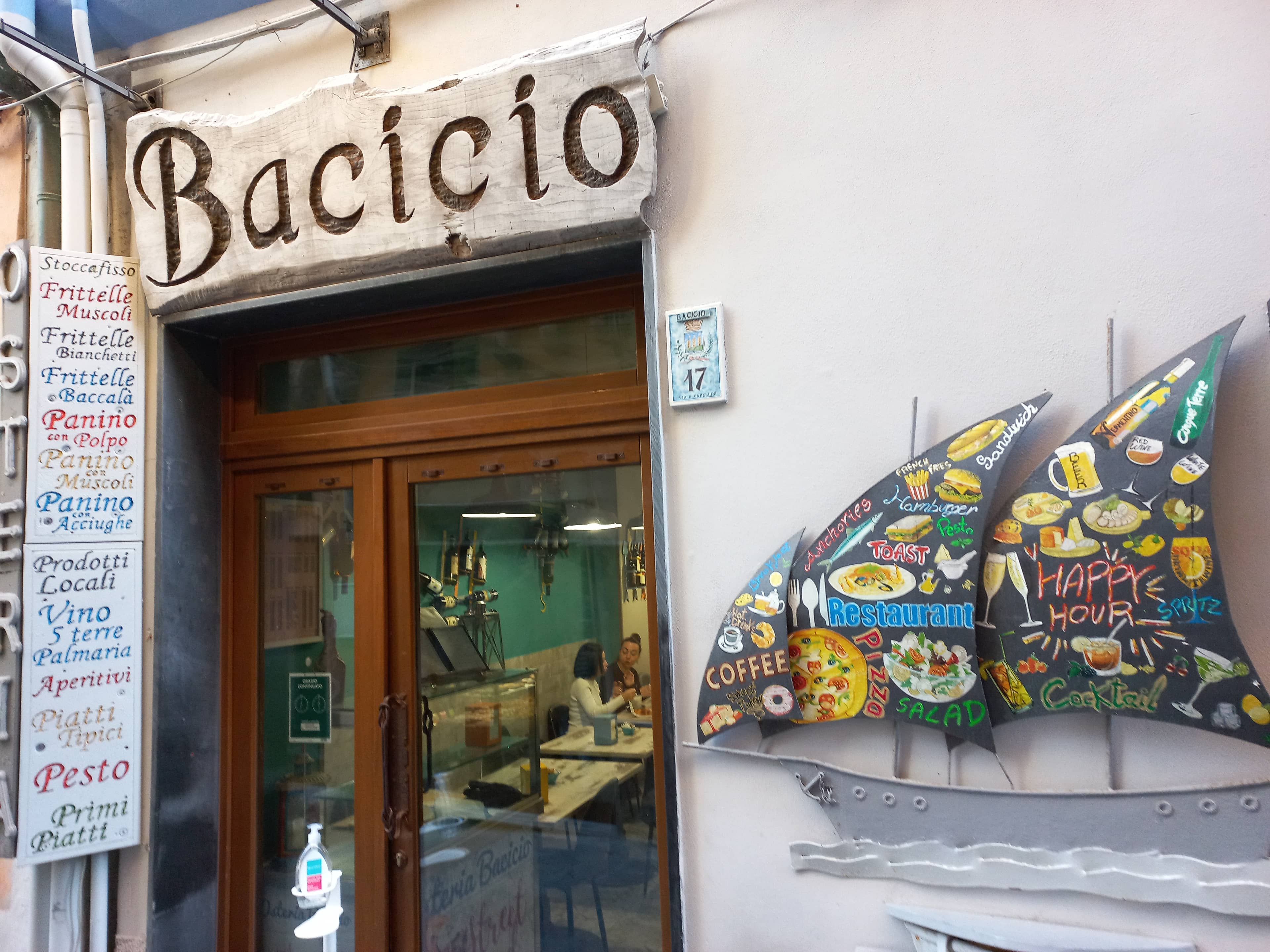 Immagine di copertina del ristorante Bacicio Sas Di Sturlese Rosanna &amp; C.