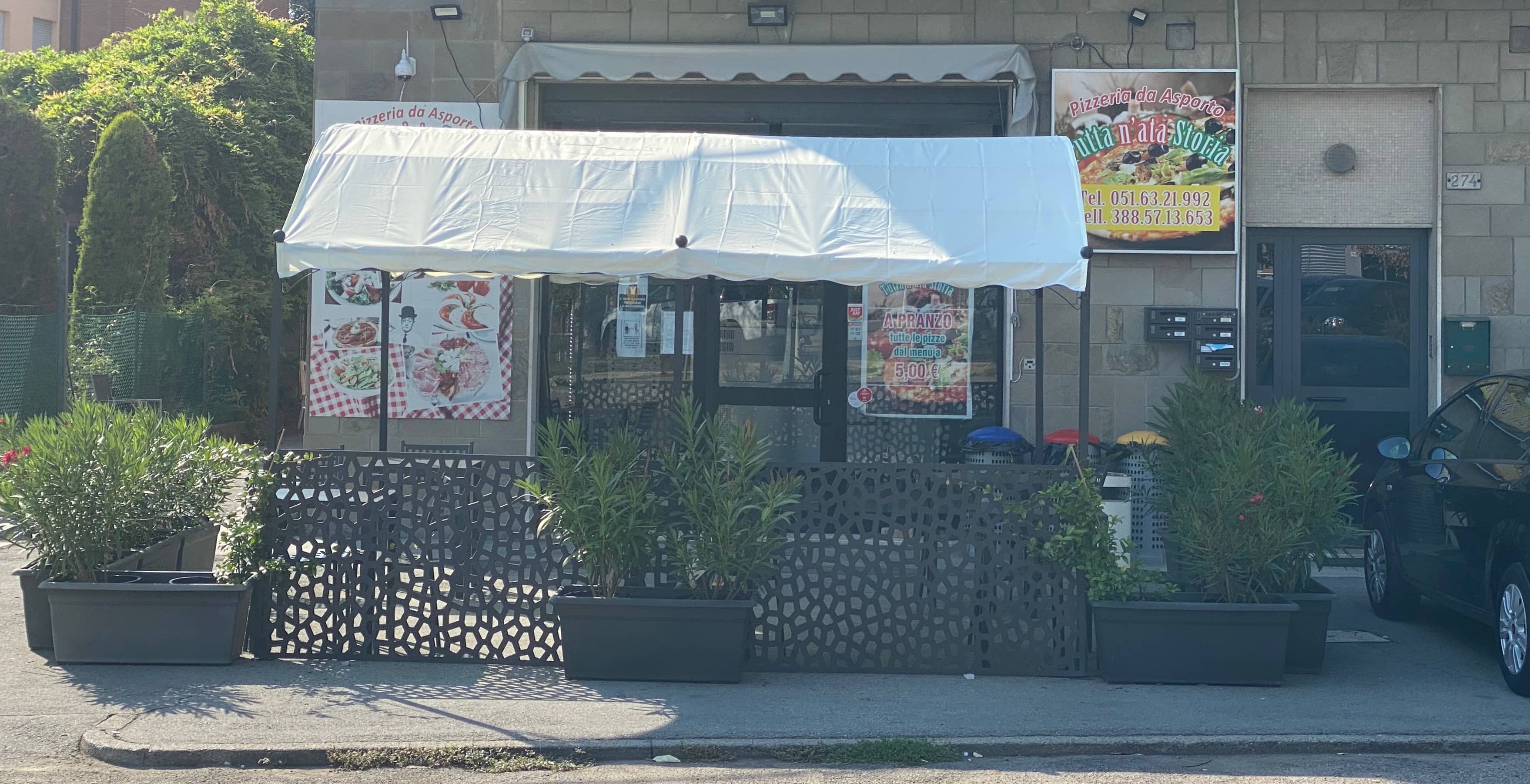 Immagine di copertina del ristorante Pizzeria D'asporto Tutta N'ata Storia