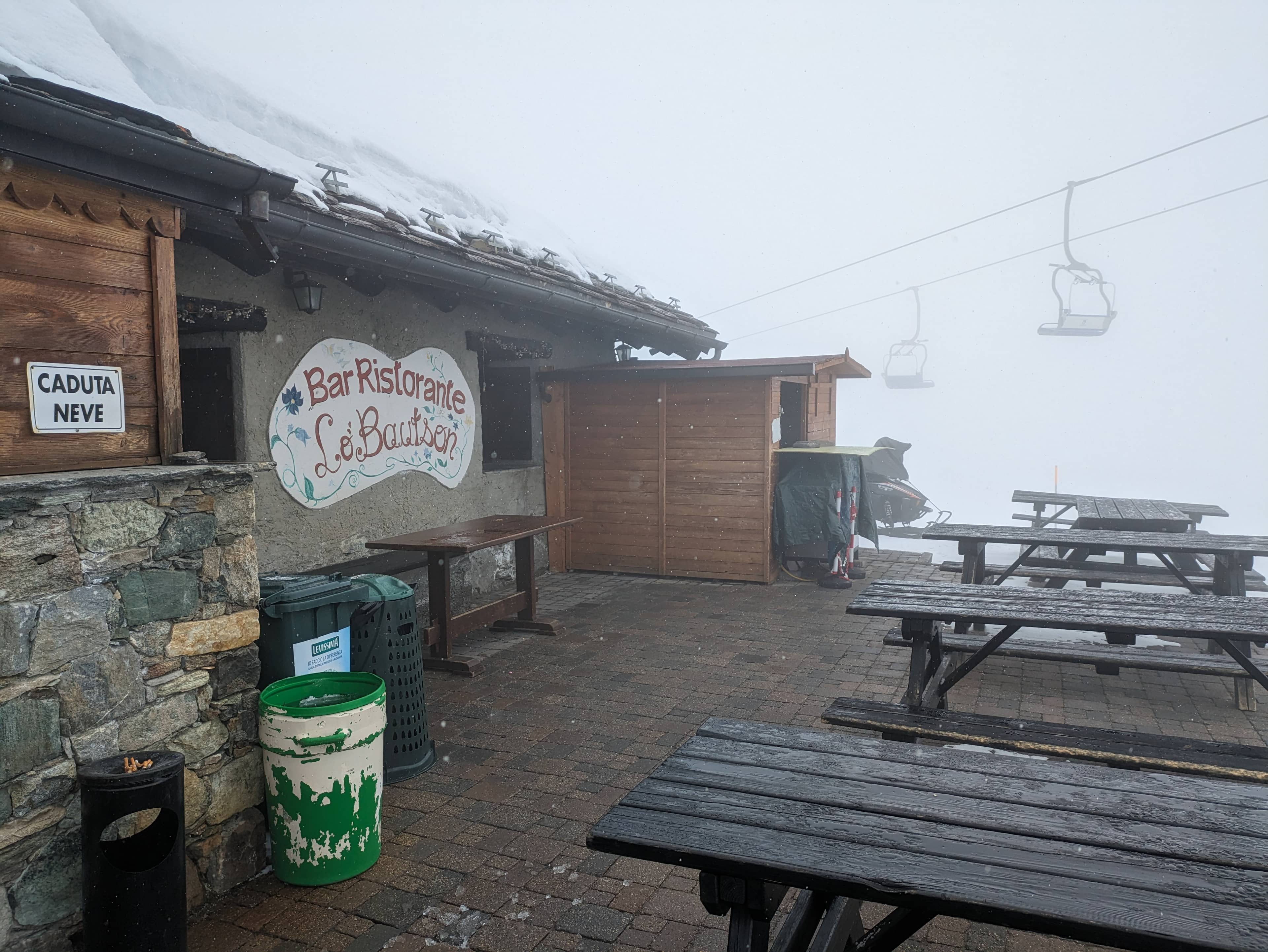 Immagine di copertina del ristorante Ristorante Bar Lo Baoutson