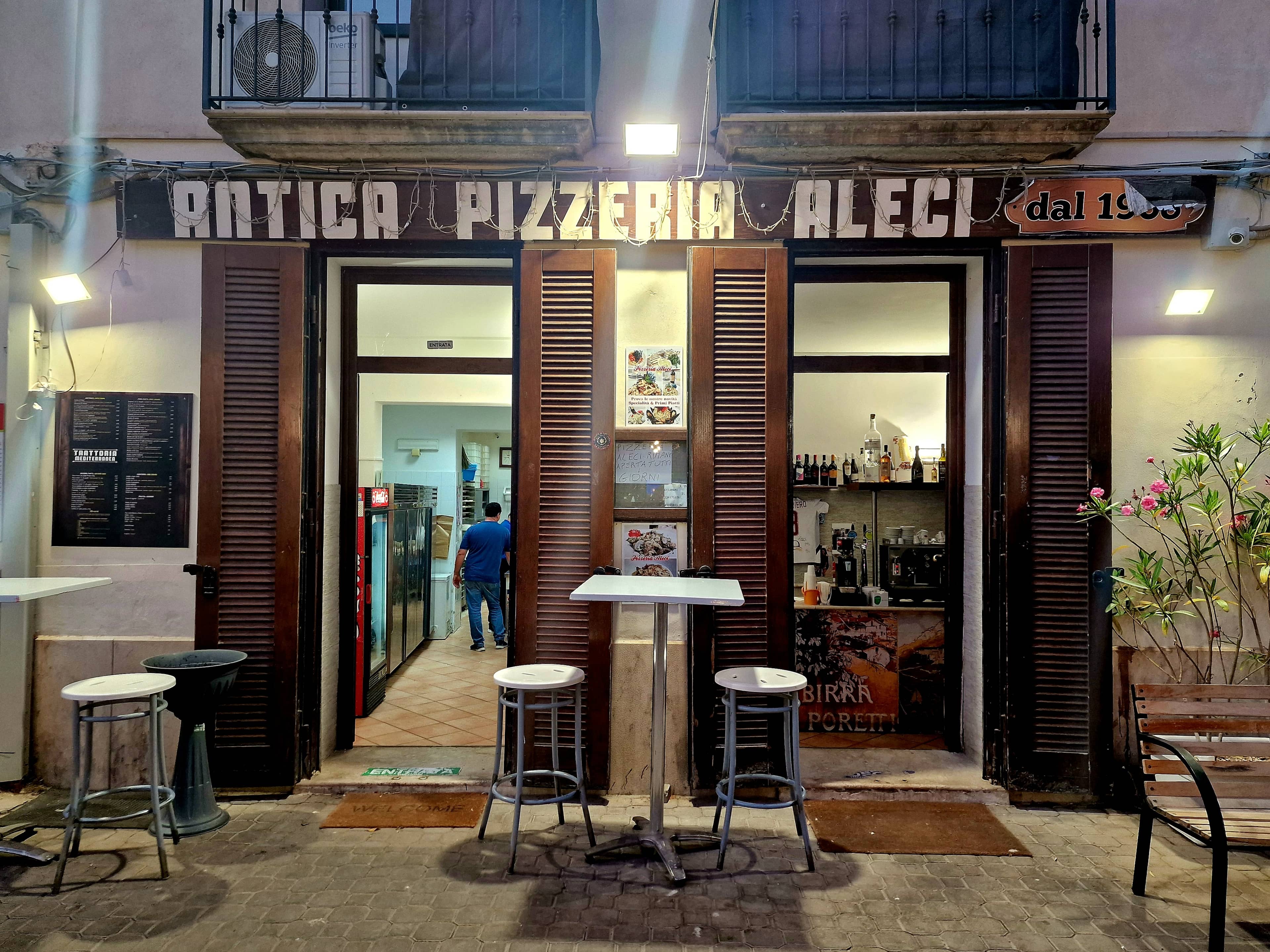 Immagine di copertina del ristorante Pizzeria Aleci