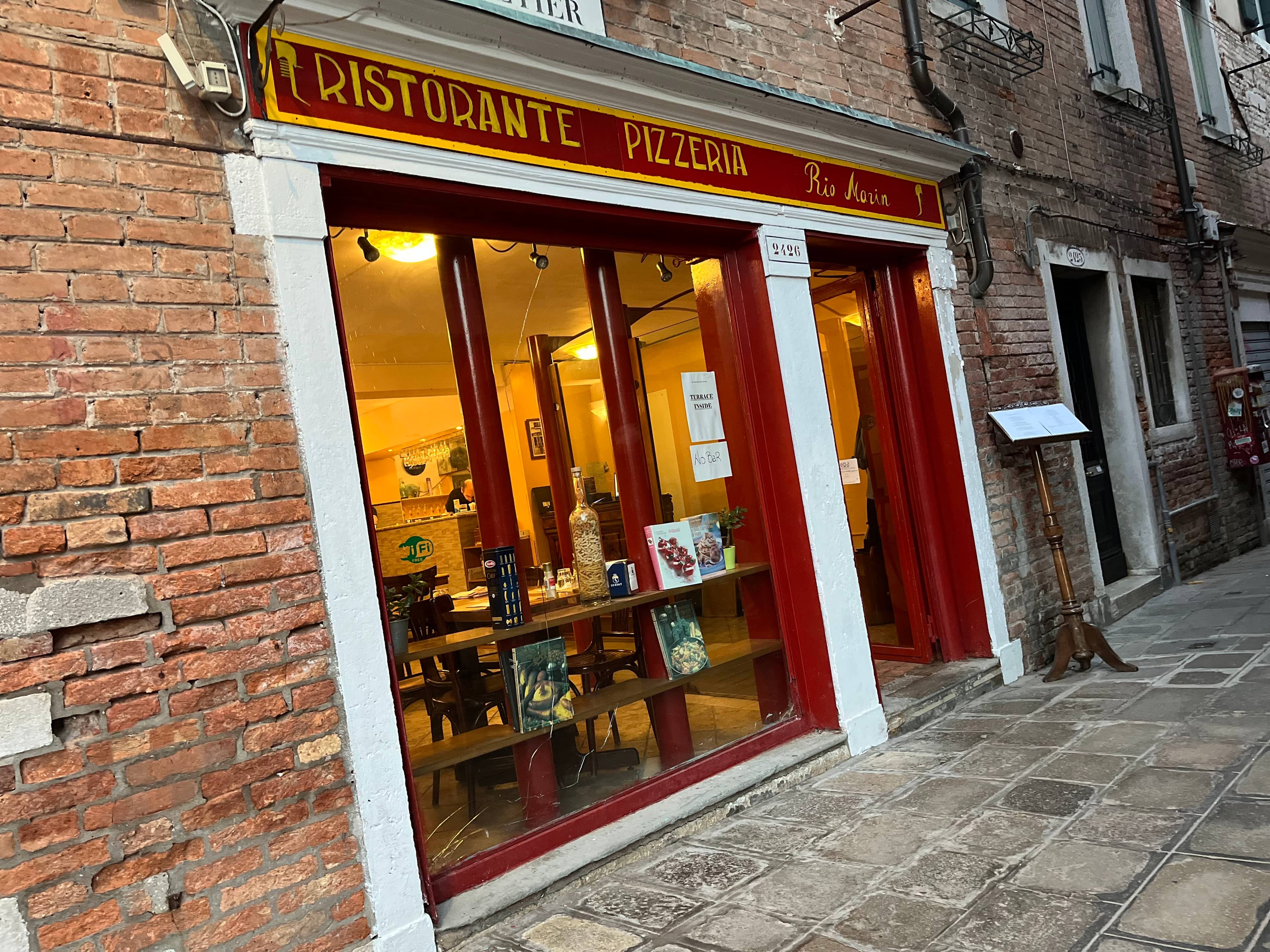 Immagine di copertina del ristorante Rio Marin Ristorante Pizzeria