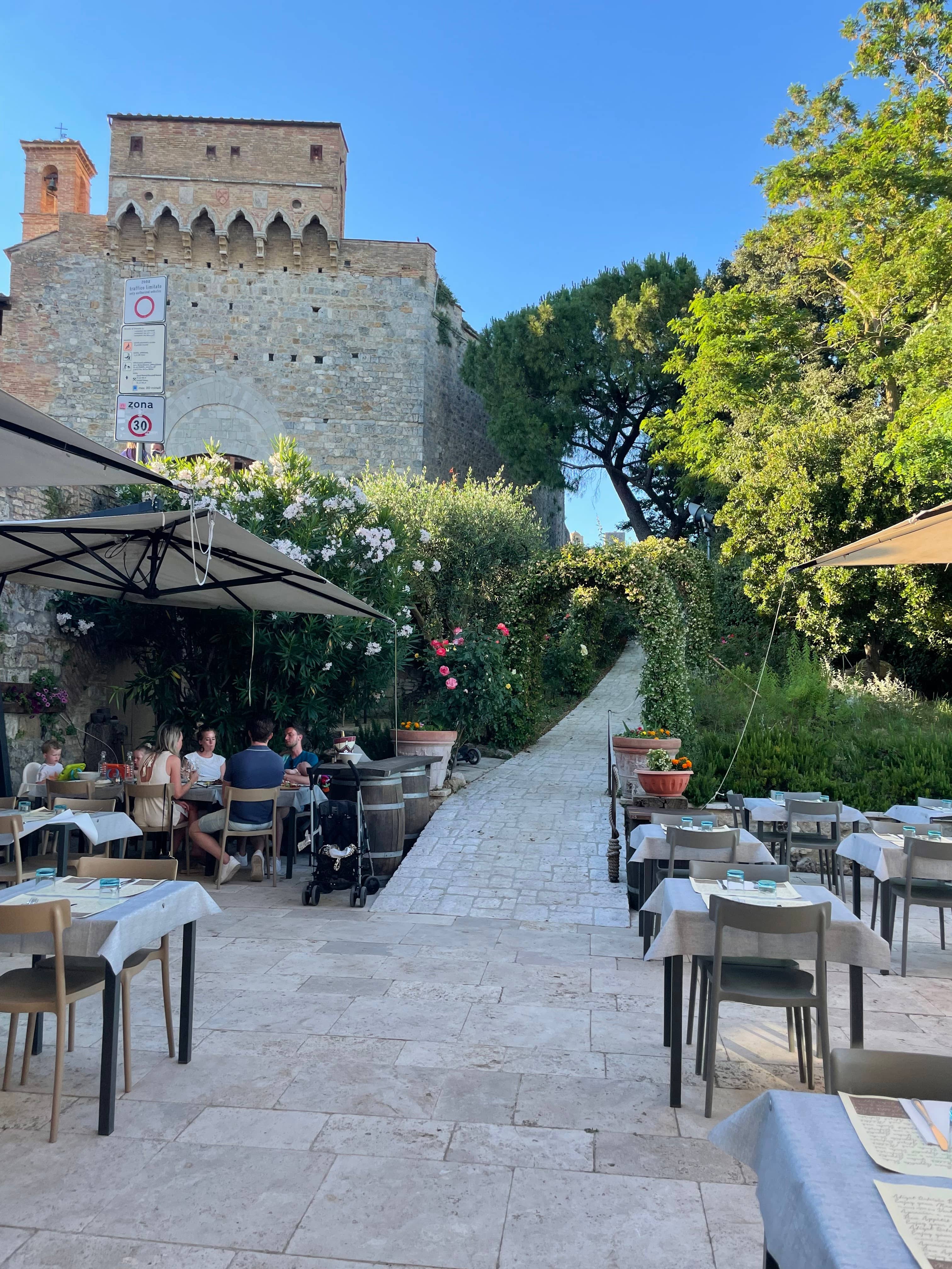 Immagine di copertina del ristorante Ristorante Sosta sulla Francigena San gimignano