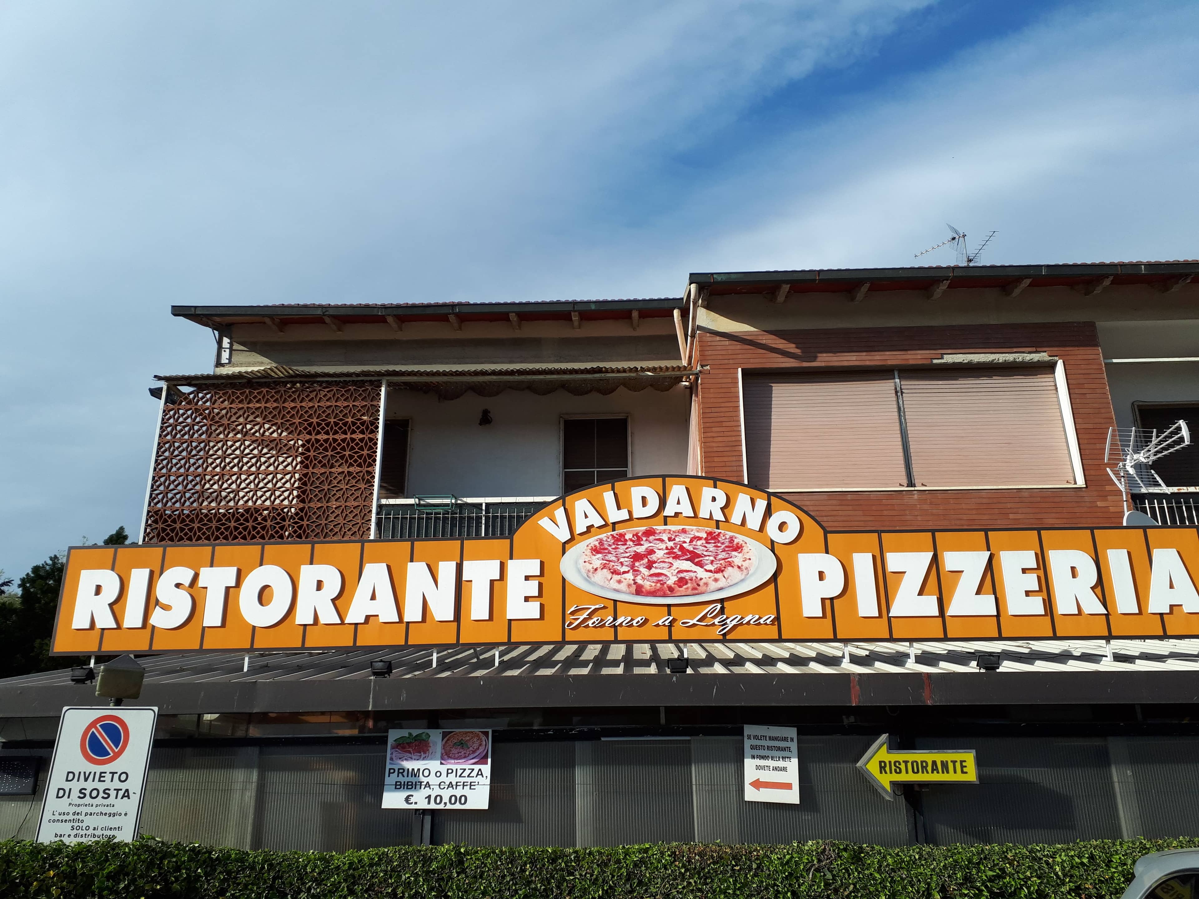 Immagine di copertina del ristorante Ristorante Pizzeria Valdarno