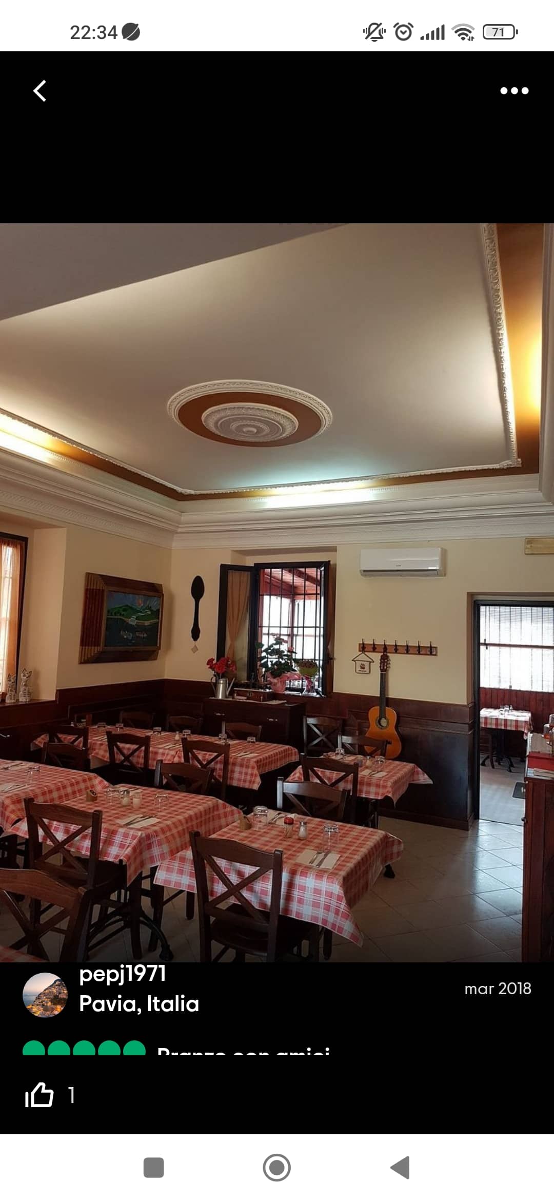 Immagine di copertina del ristorante Trattoria Certosa