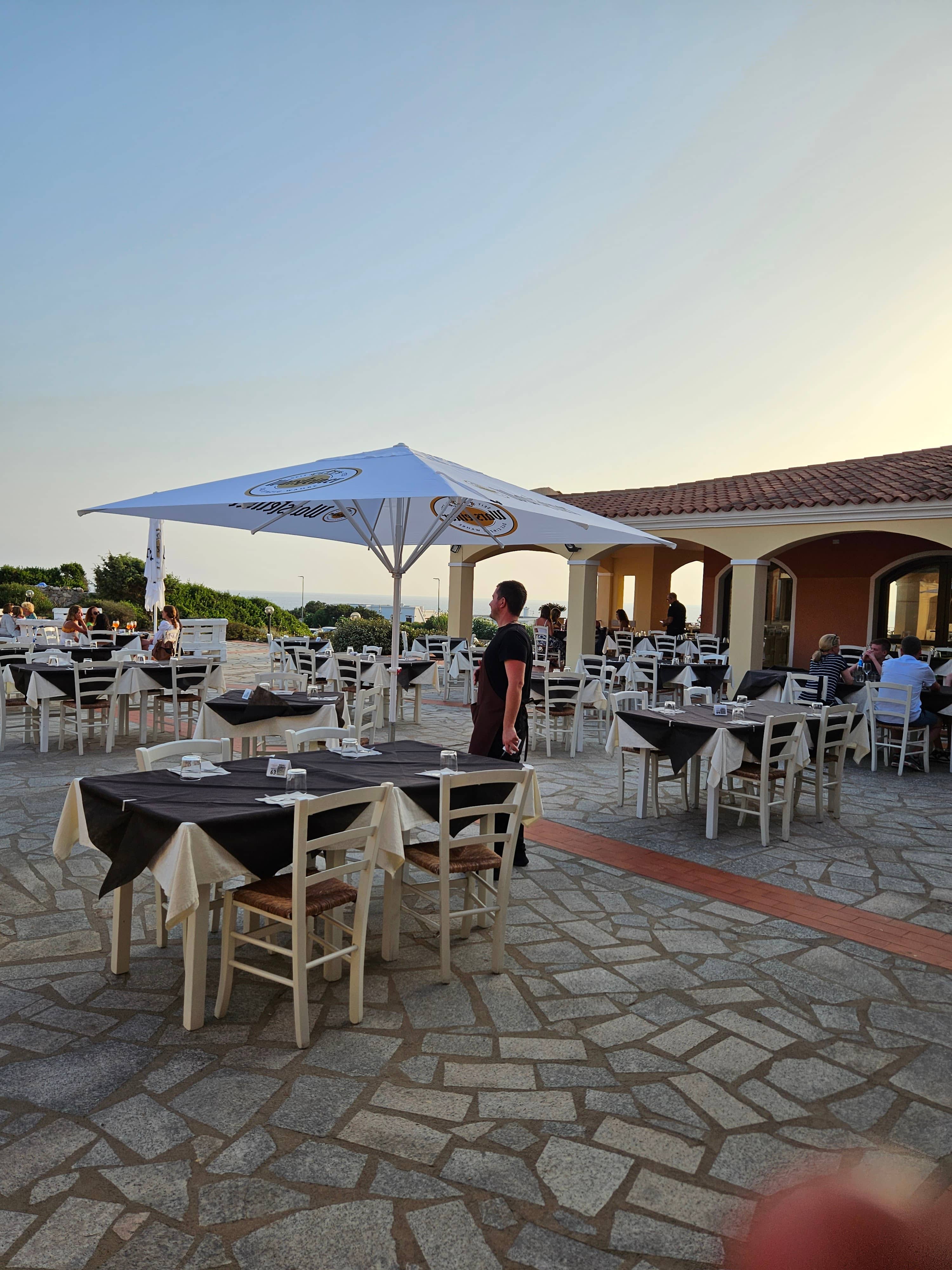 Immagine di copertina del ristorante Le Terrazze Sulla Baia Santa Reparata