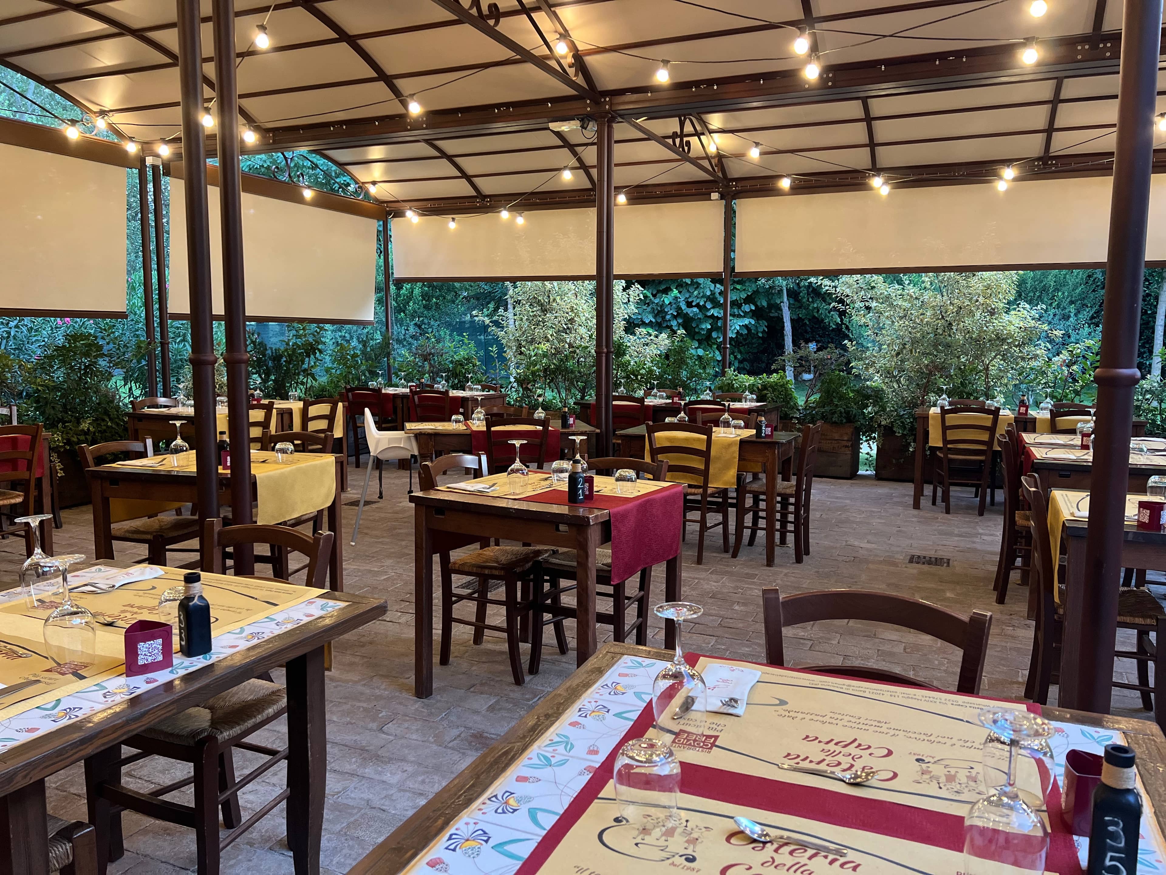 Immagine di copertina del ristorante Ristorante Osteria della Capra