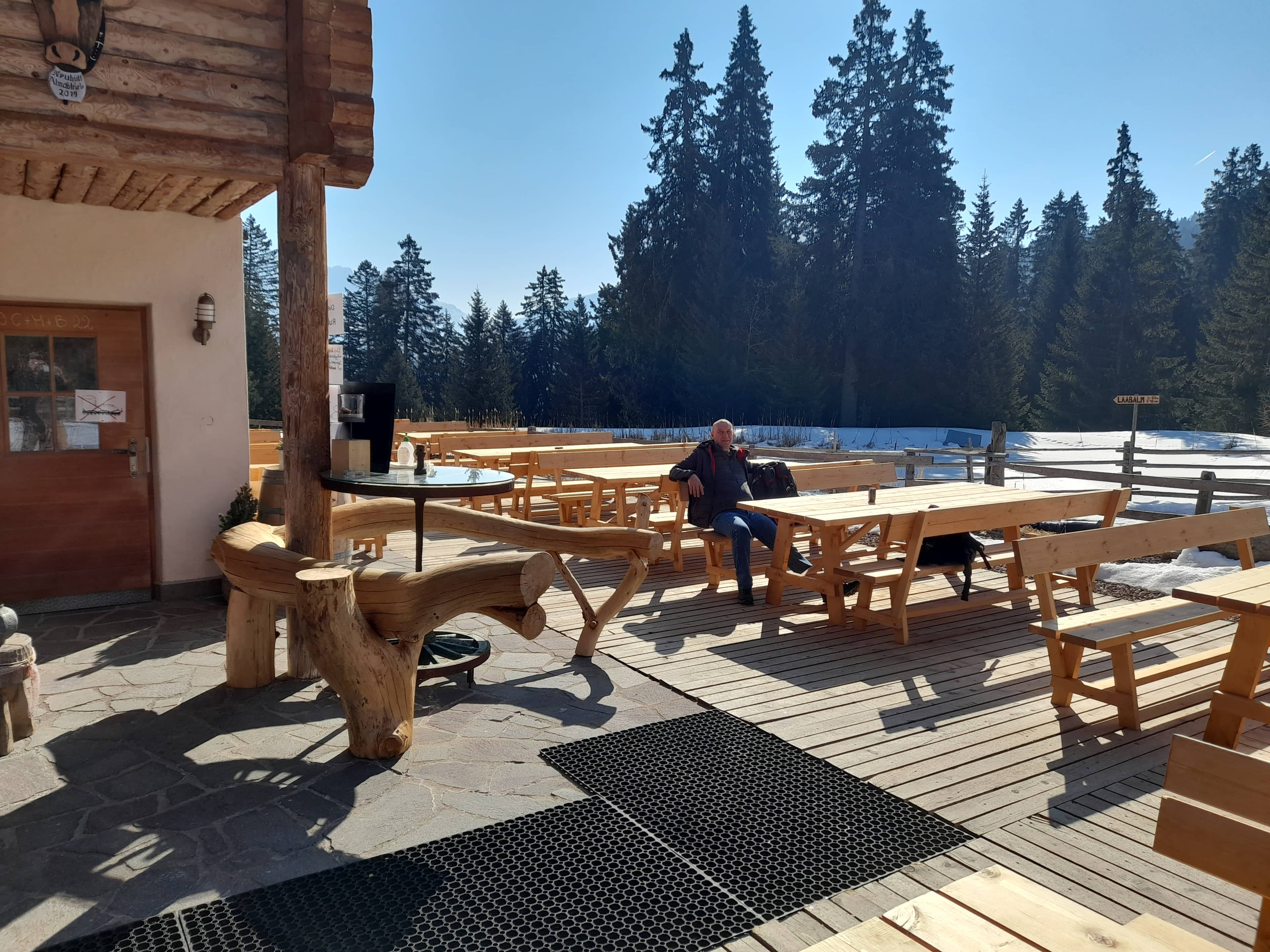 Immagine di copertina del ristorante Neuh&uuml;tt Alm Capanna Nuova