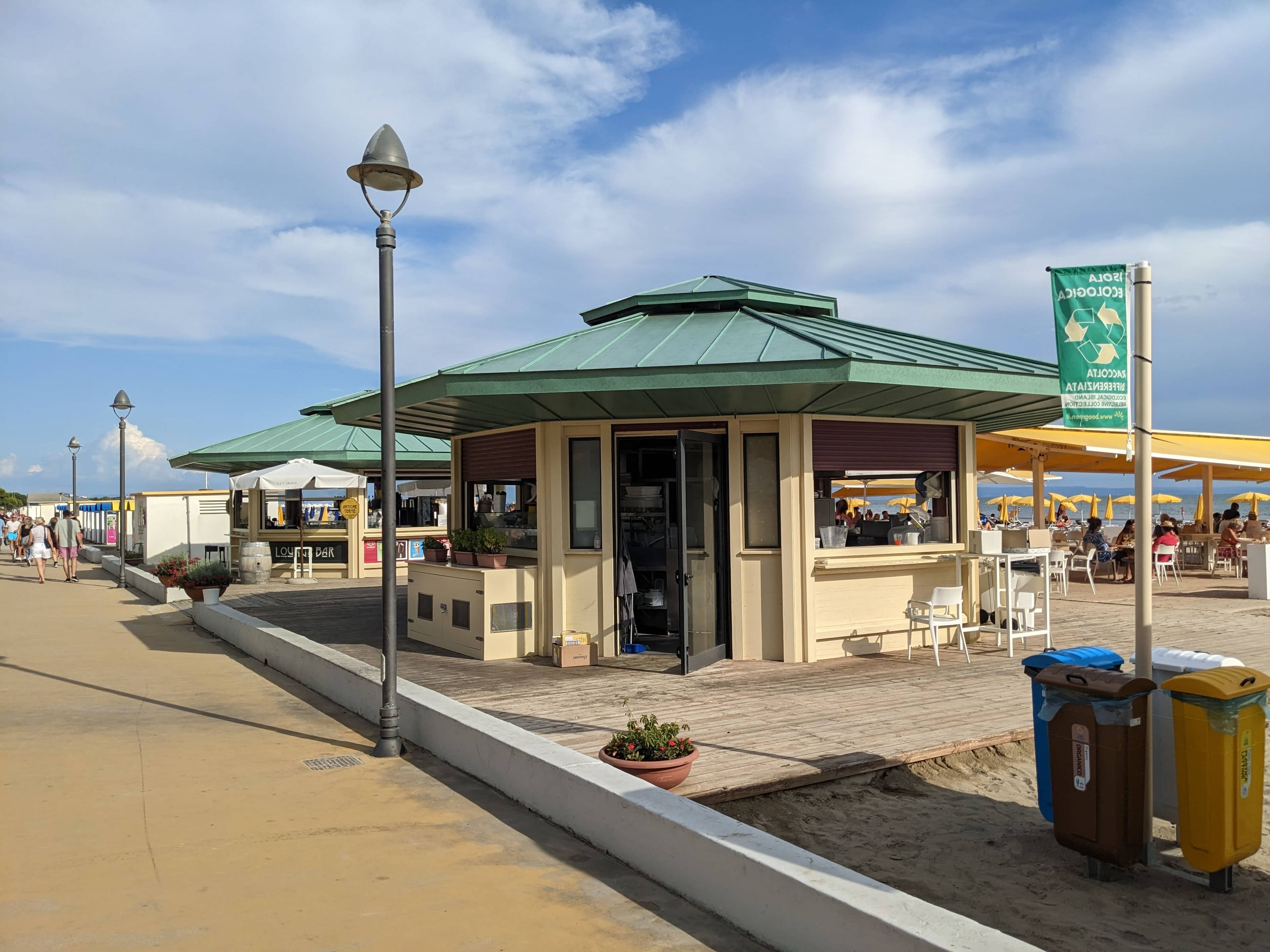 Immagine di copertina del ristorante Bar Ristorante Antiche Terme - Spiaggia GIT S.p.Aa