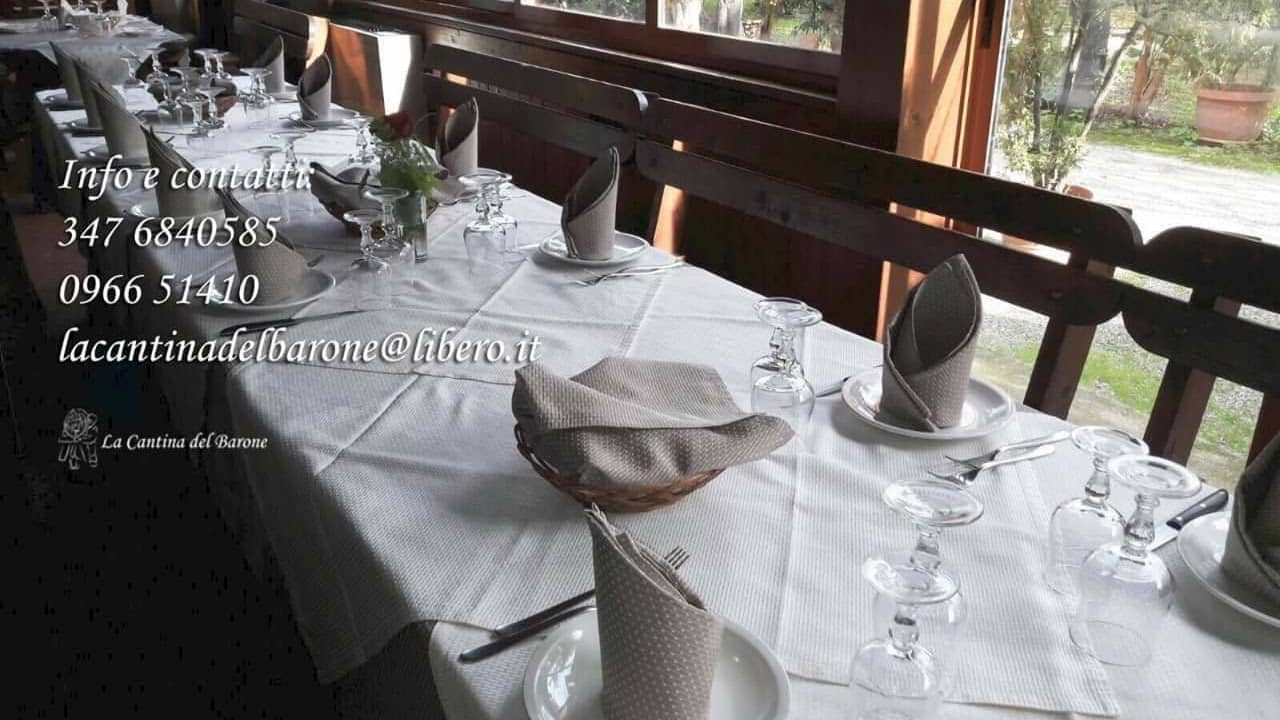 Immagine di copertina del ristorante La Cantina Del Barone
