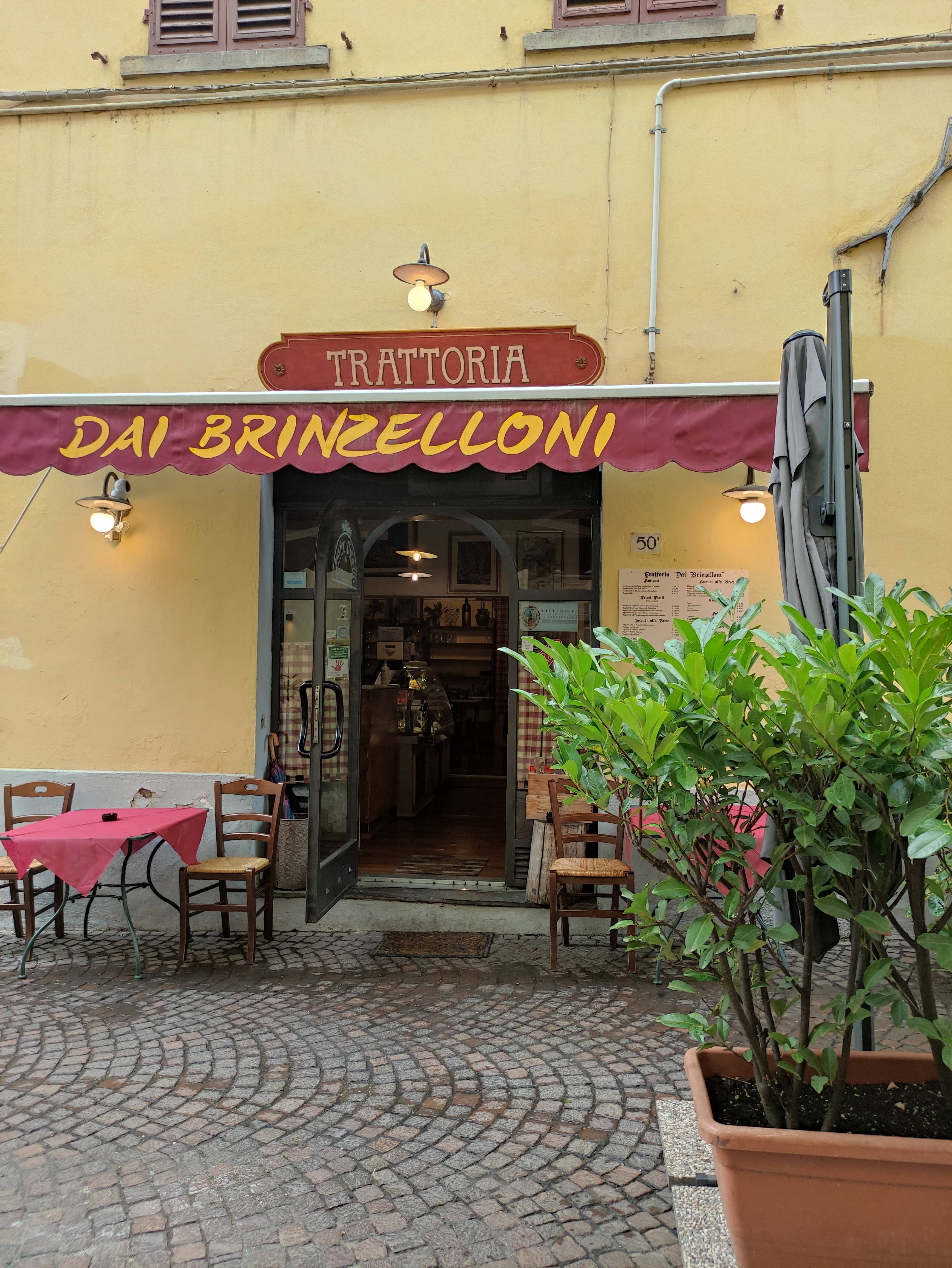 Immagine di copertina del ristorante Trattoria dai Brinzelloni