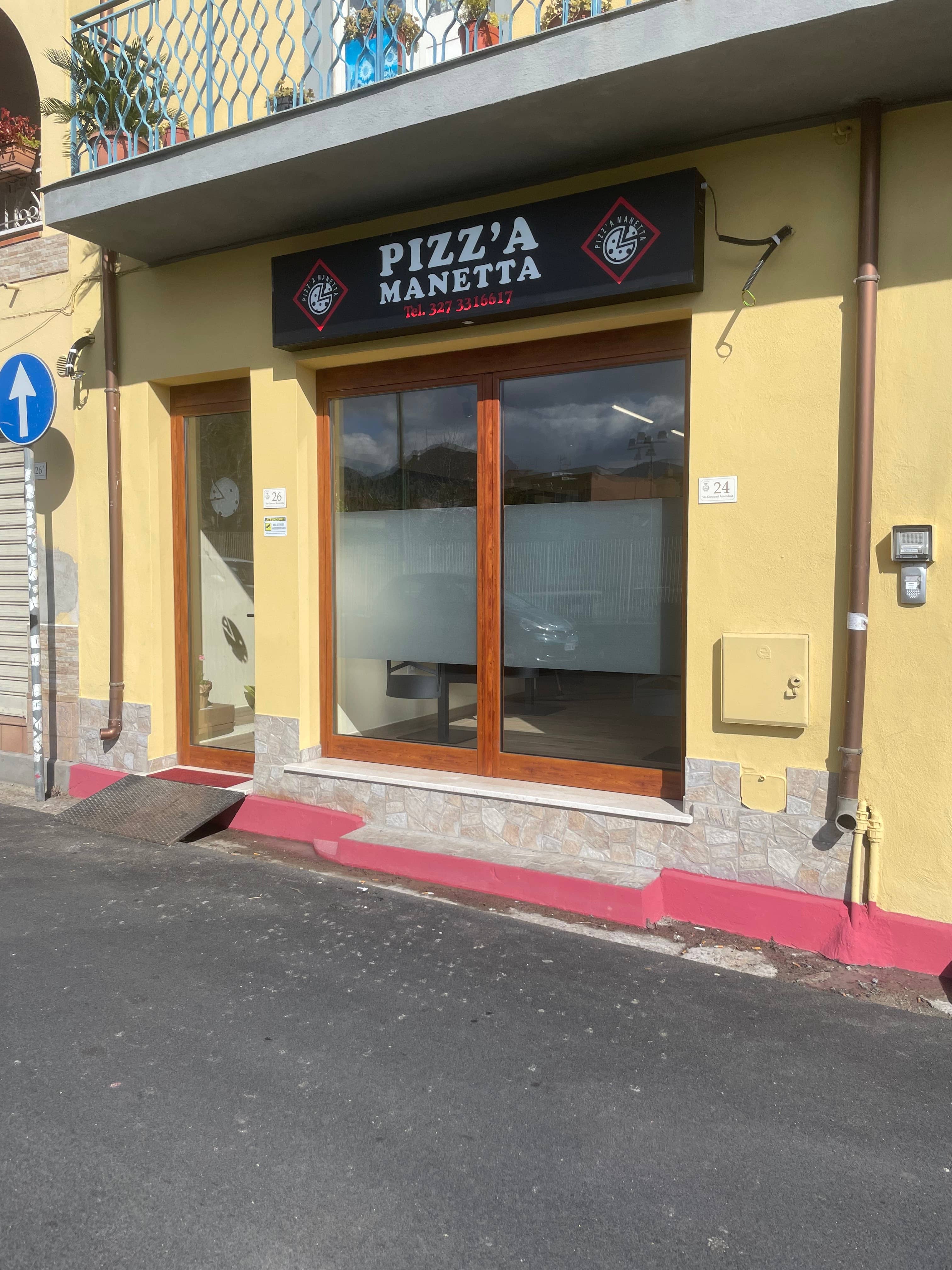 Immagine di copertina del ristorante Pizz'a manetta