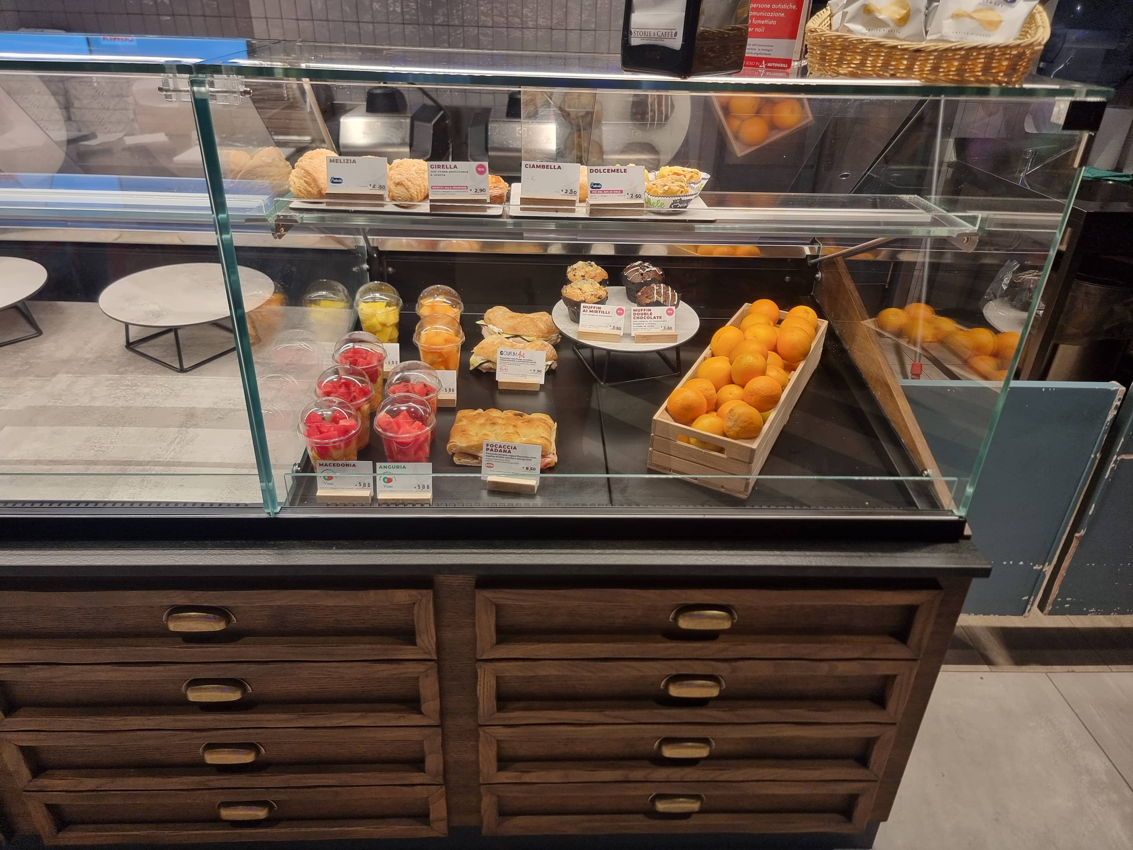 Immagine di copertina del ristorante Autogrill Bettole di Novi Est