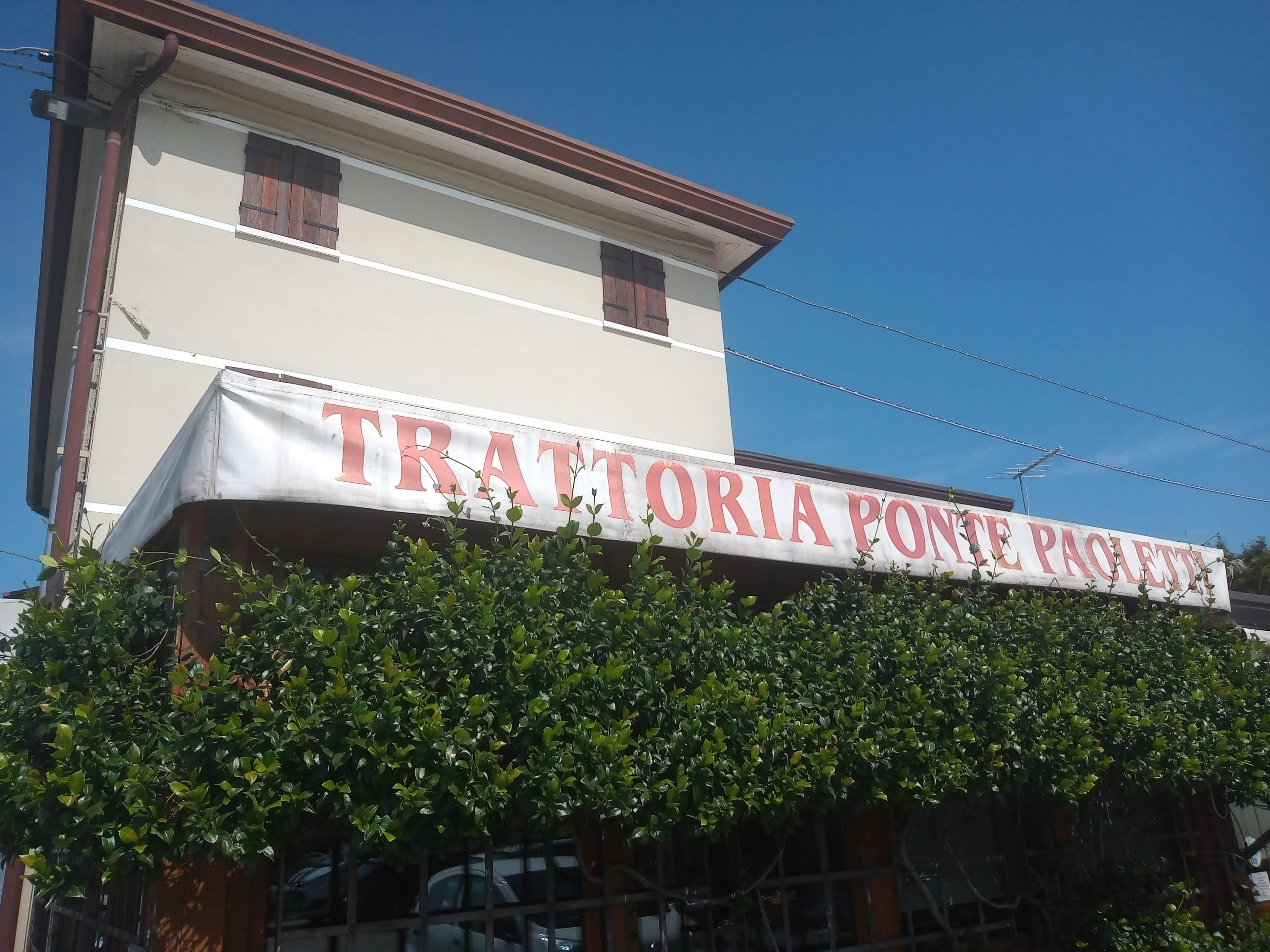 Immagine di copertina del ristorante Trattoria Ponte Paoletti