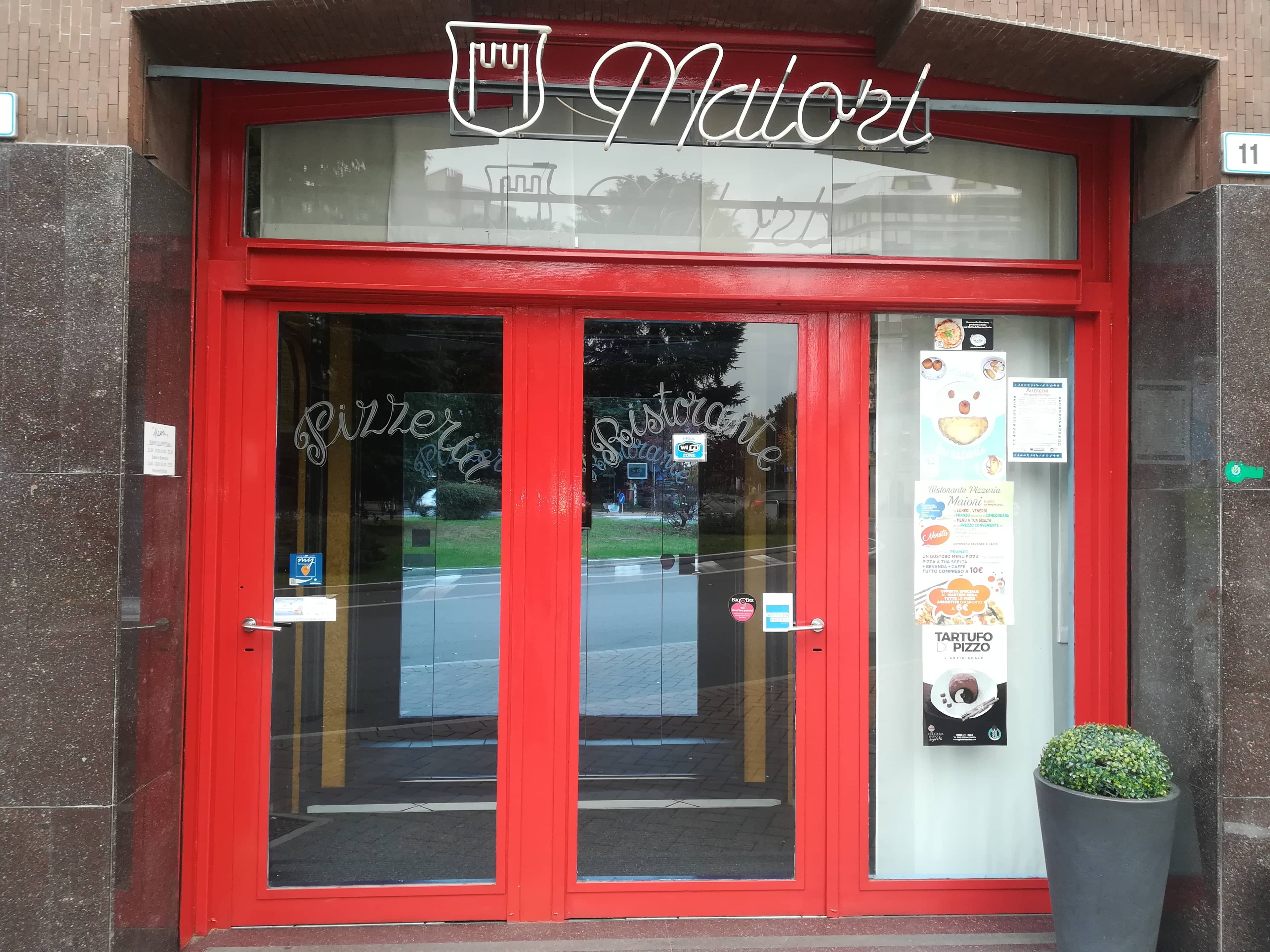 Immagine di copertina del ristorante Ristorante Pizzeria Maiori