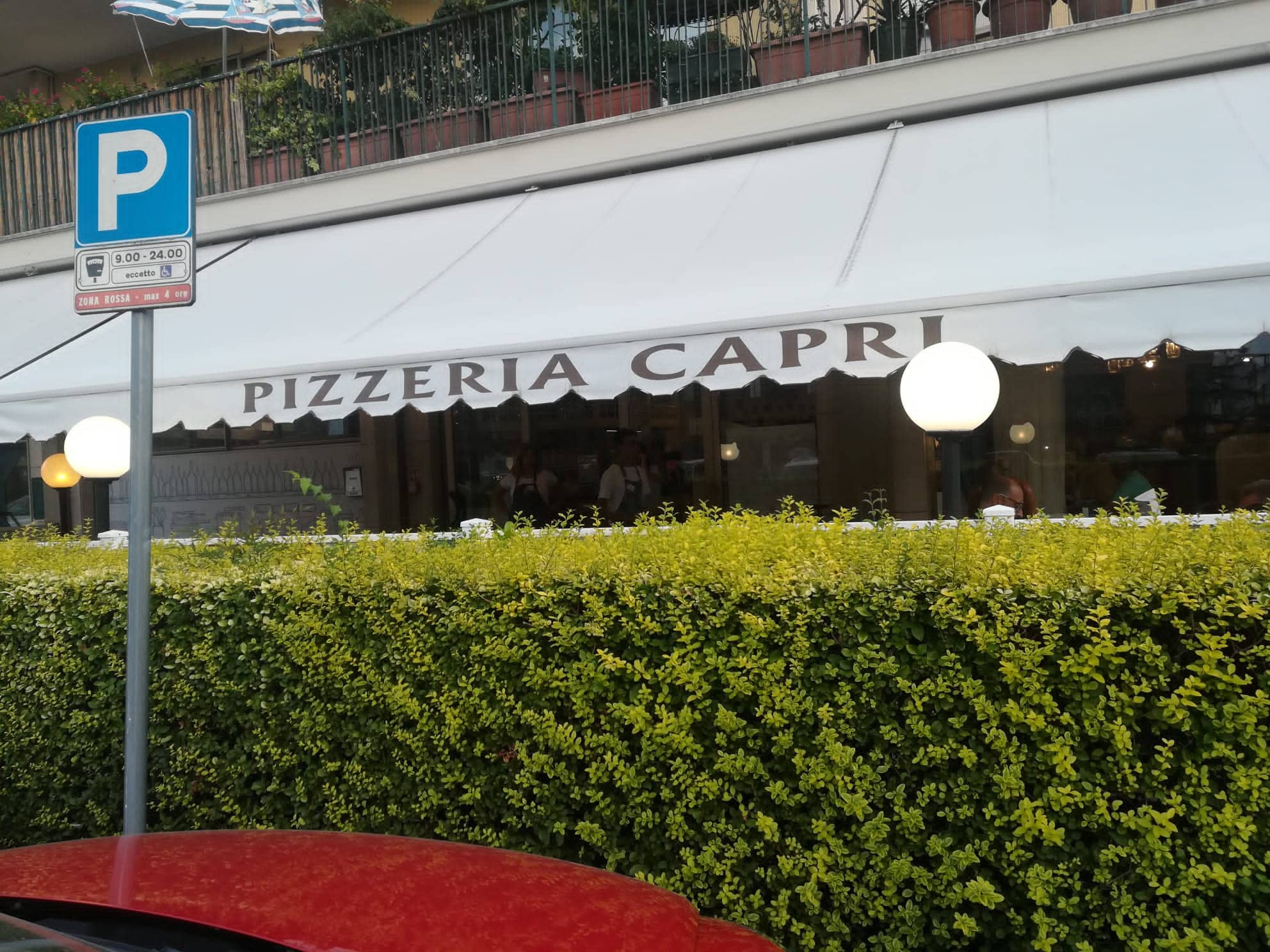 Immagine di copertina del ristorante Pizzeria Capri