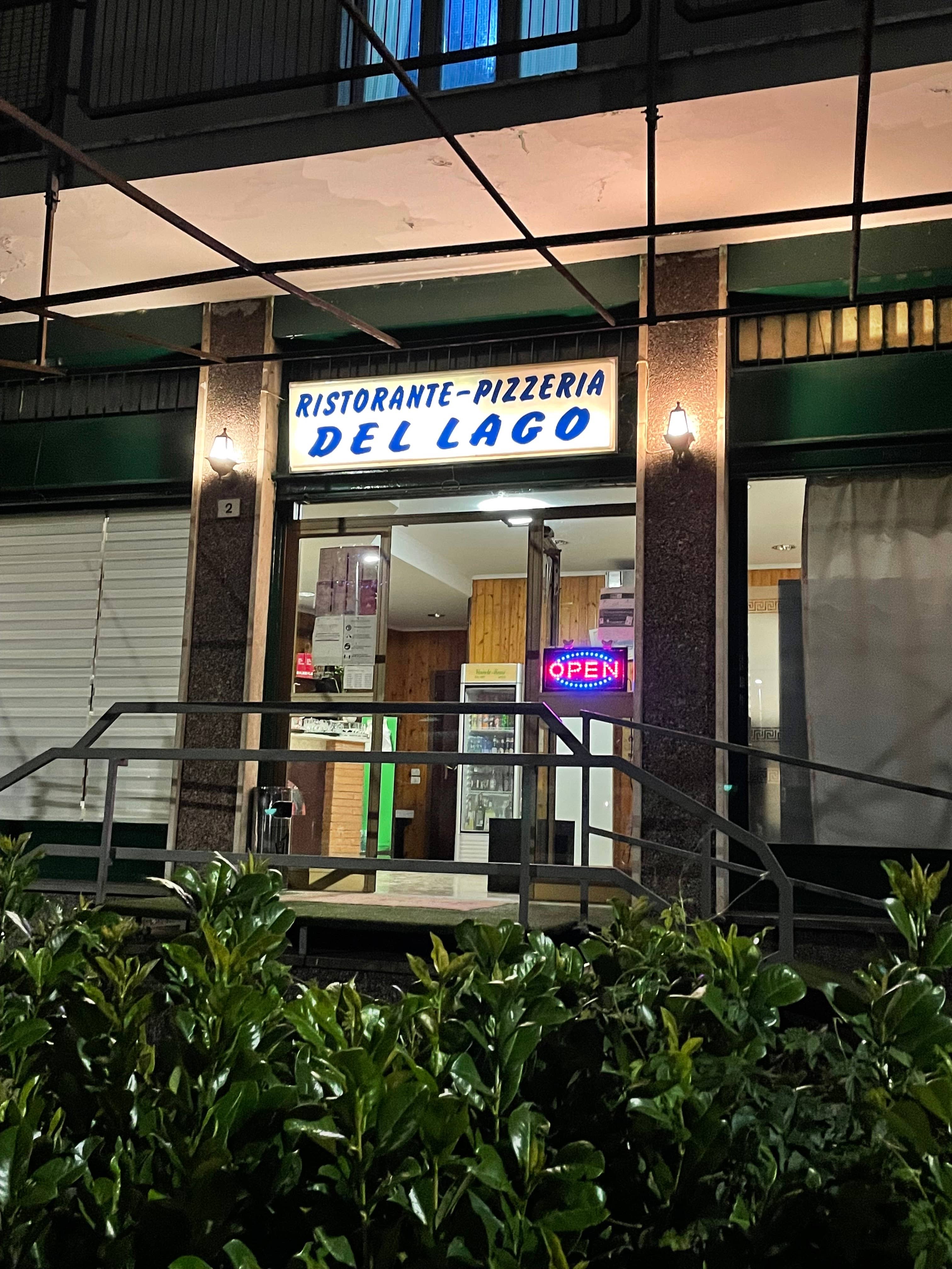 Immagine di copertina del ristorante Ristorante Pizzeria Del Lago