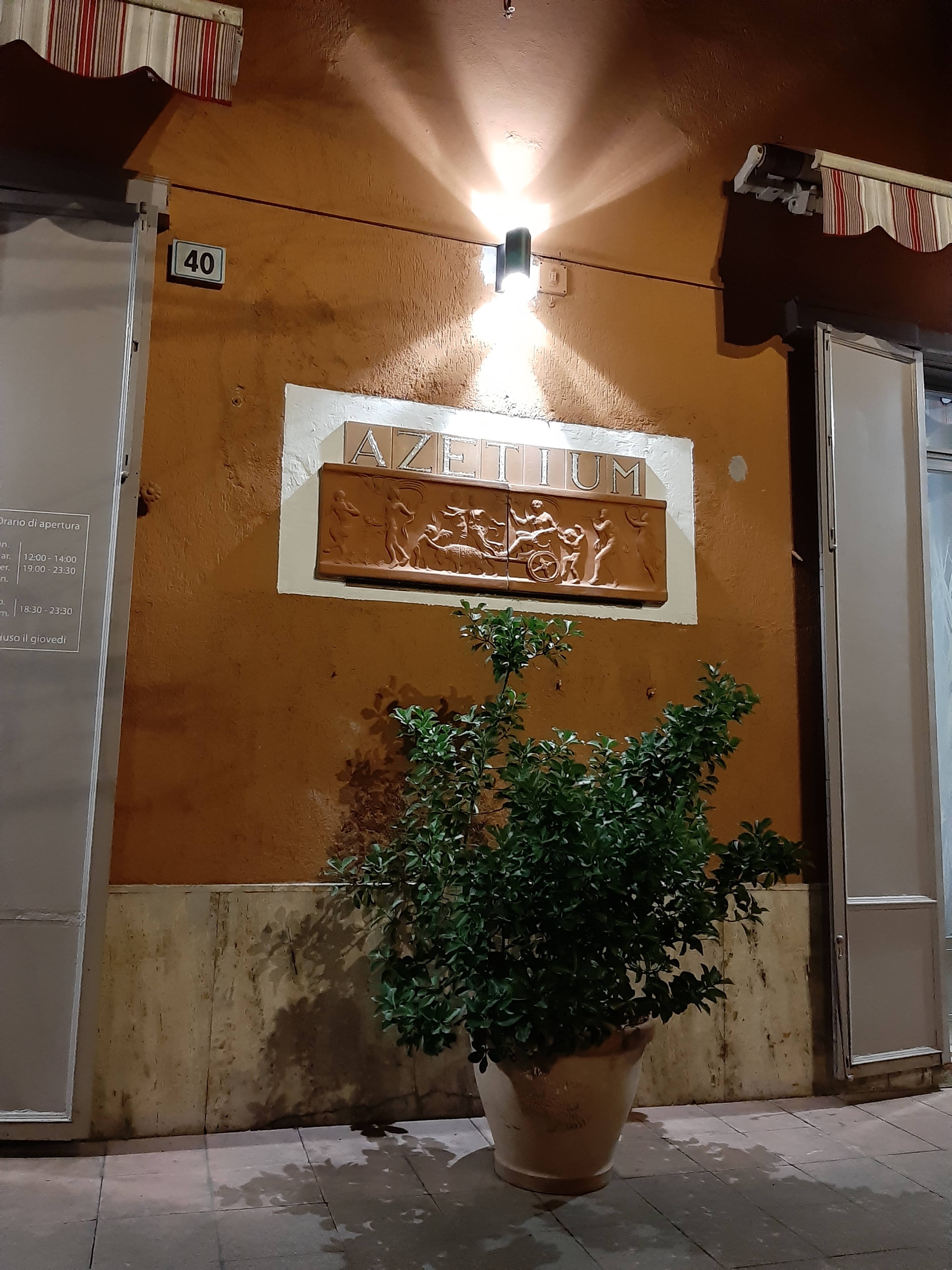 Immagine di copertina del ristorante Azetium