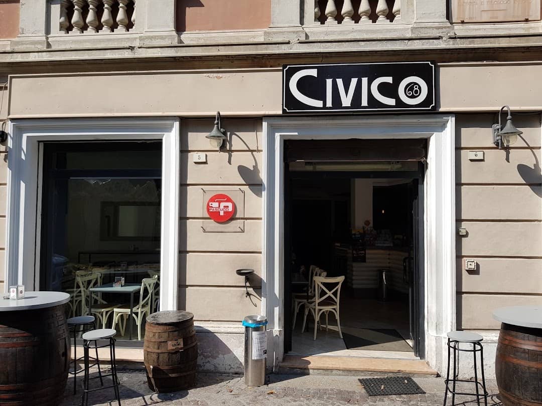 Immagine di copertina del ristorante Civico 68