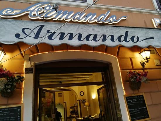 Immagine di copertina del ristorante Trattoria Pizzeria da Armando