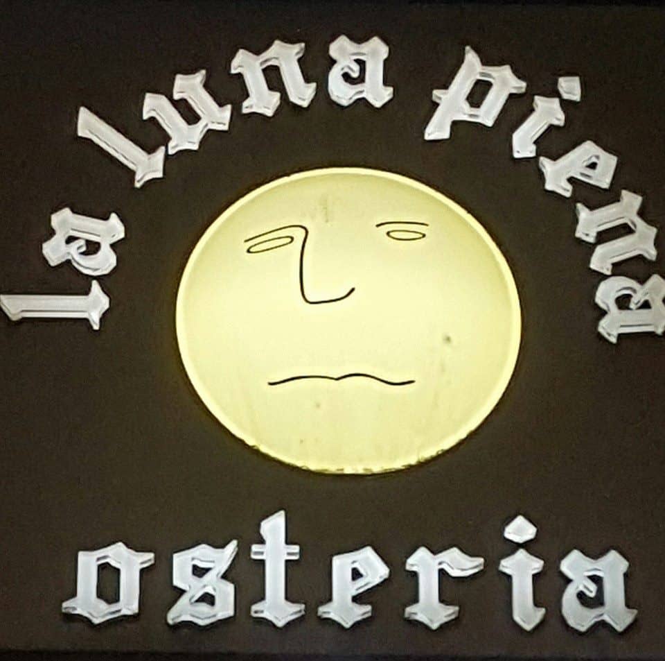 Immagine di copertina del ristorante Osteria La Luna Piena