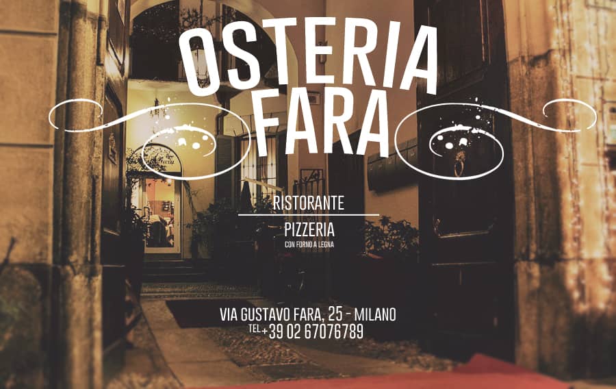 Immagine di copertina del ristorante Osteria Fara