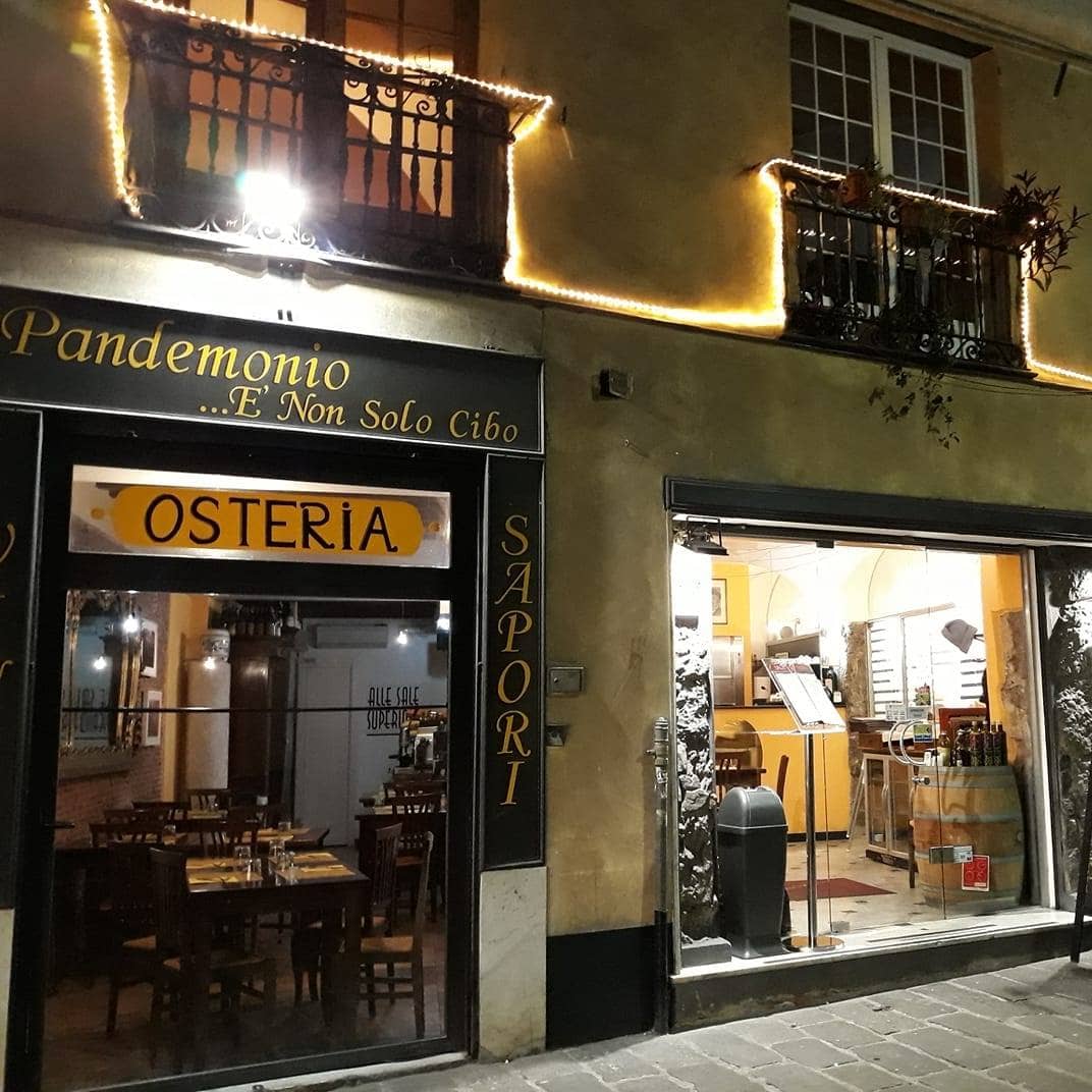 Immagine di copertina del ristorante Osteria Pandemonio