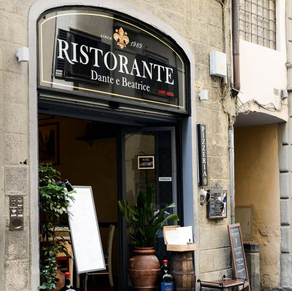 Immagine di copertina del ristorante Dante e Beatrice