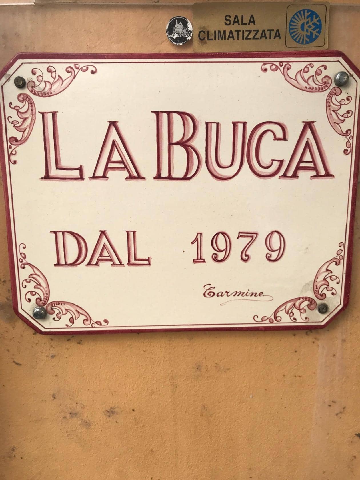 Immagine di copertina del ristorante La Buca di Jovine Carmine