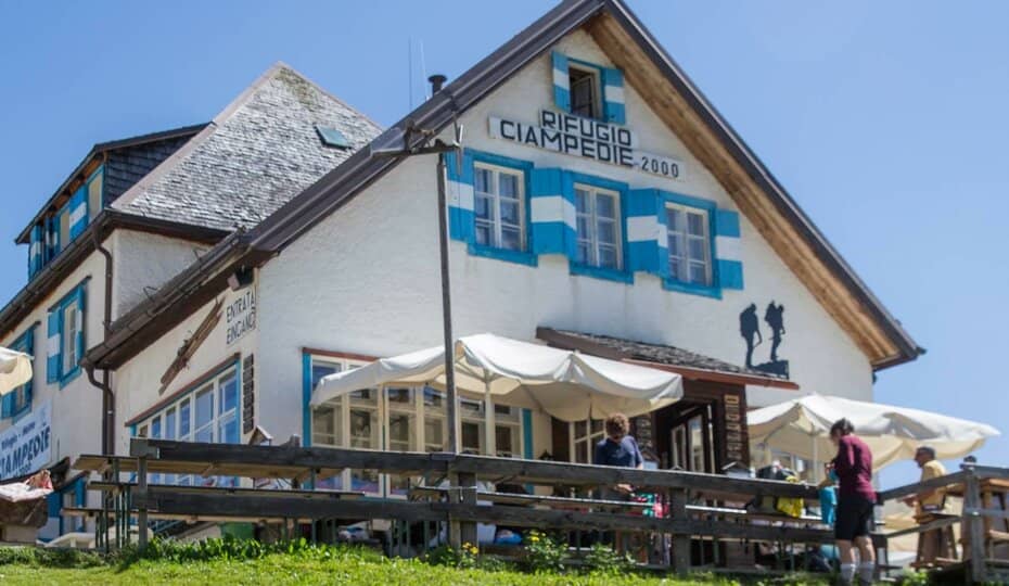 Immagine di copertina del ristorante Rifugio Ciampedie