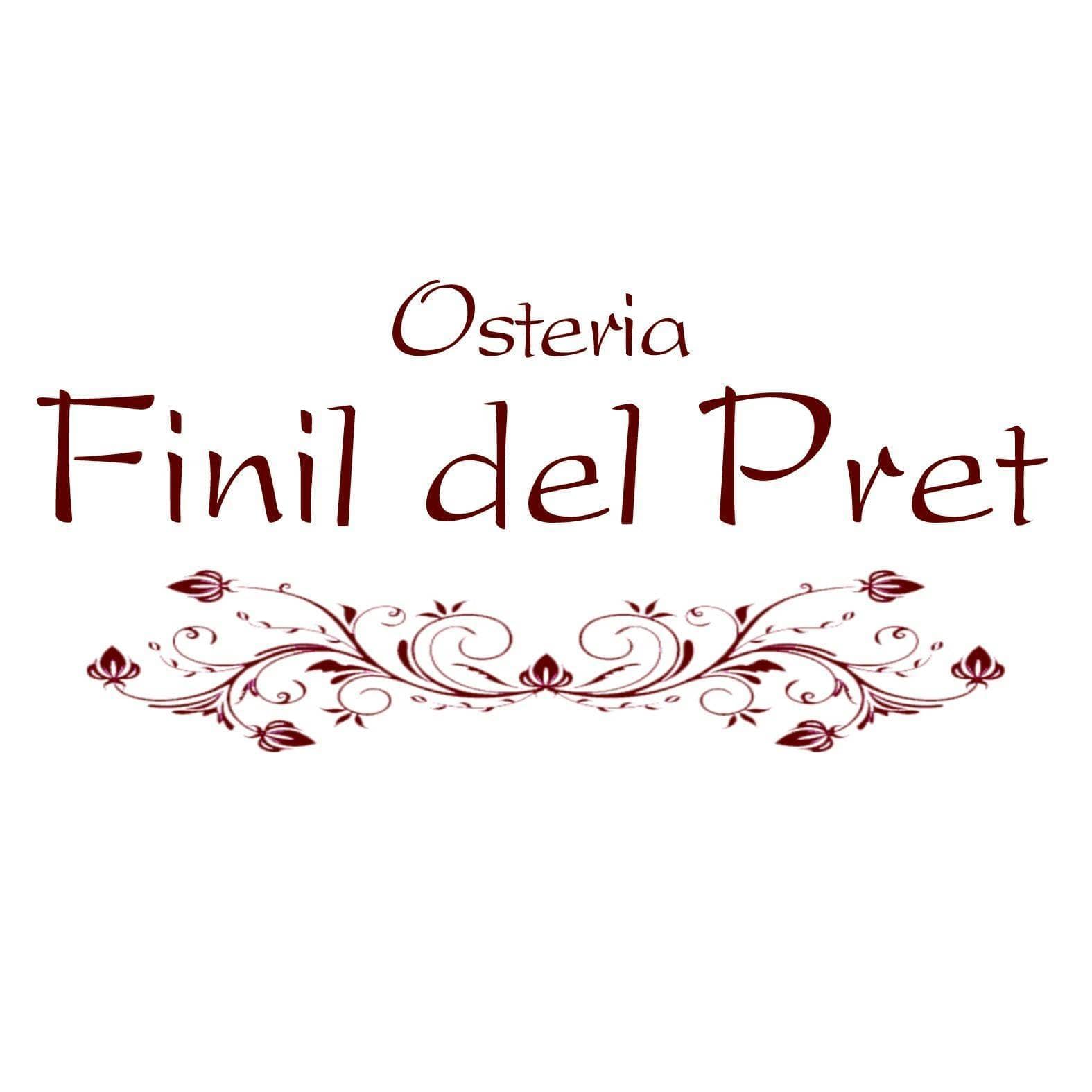 Immagine di copertina del ristorante Osteria Finil del Pret