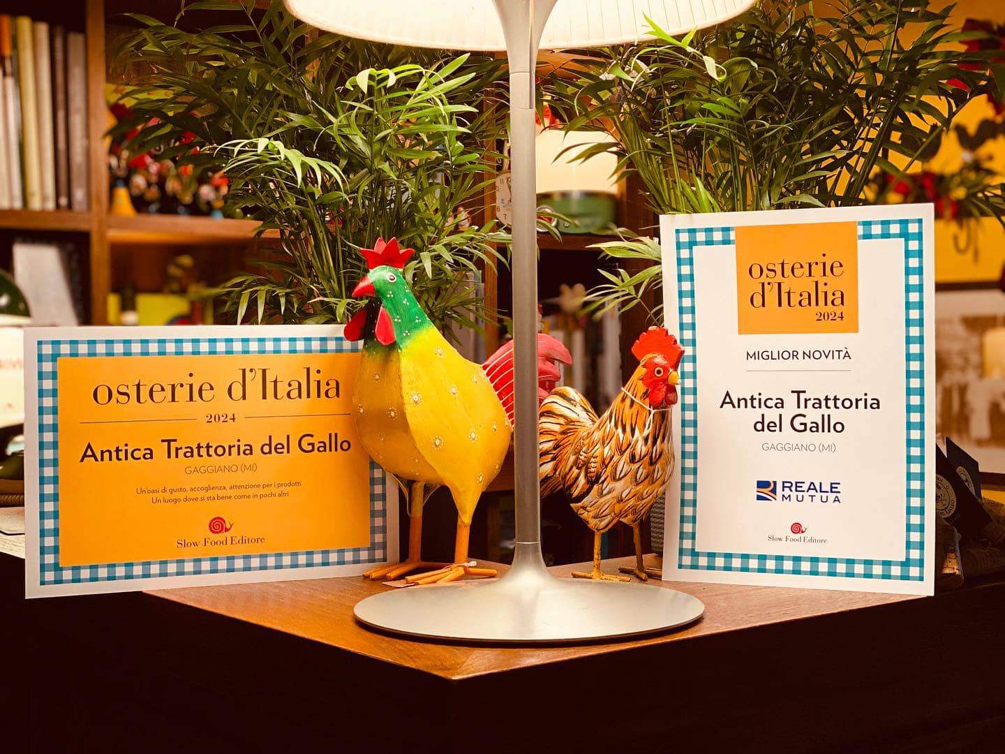Immagine di copertina del ristorante Antica Trattoria del Gallo