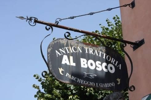 Immagine di copertina del ristorante Antica Trattoria al Bosco