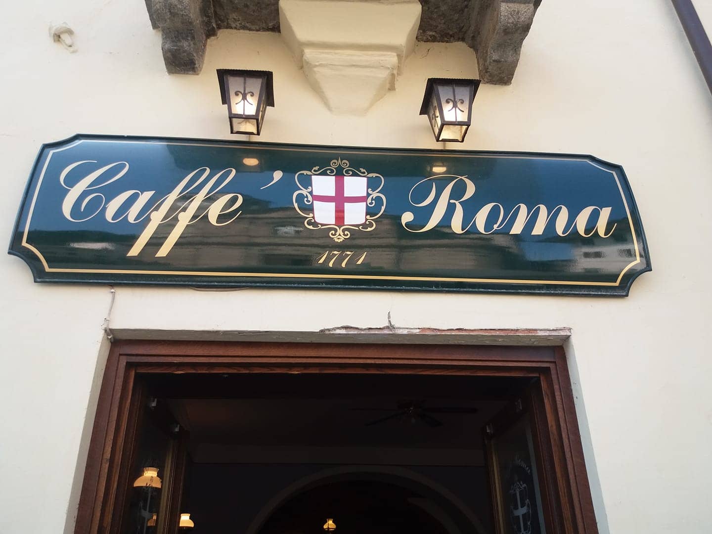 Immagine di copertina del ristorante Caffè Roma 1771
