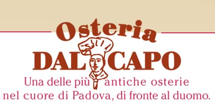 Immagine di copertina del ristorante Osteria Dal Capo