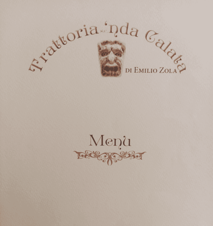 Immagine di copertina del ristorante Trattoria 'Nda Calata