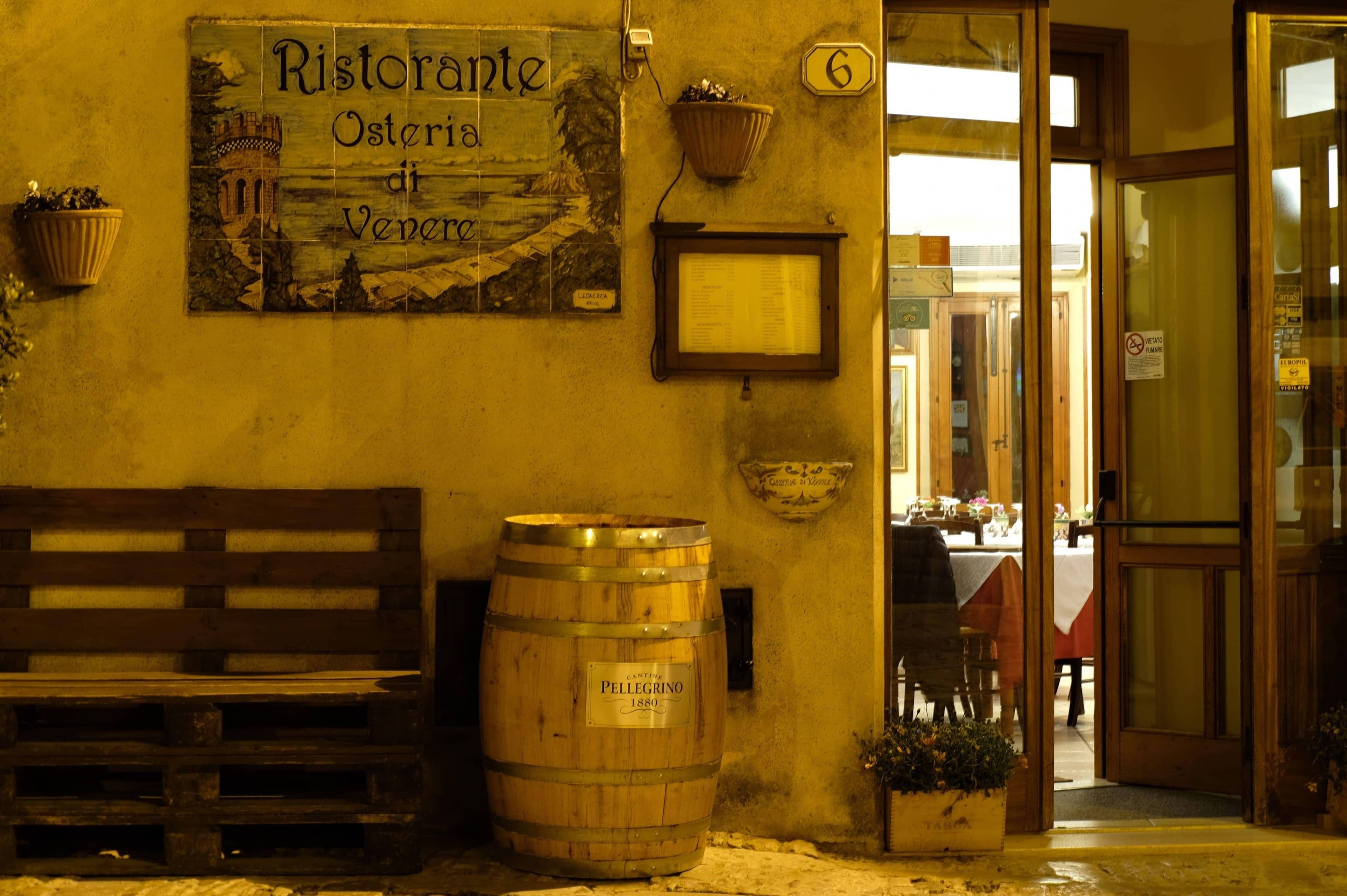 Immagine di copertina del ristorante Ristorante Osteria di Venere