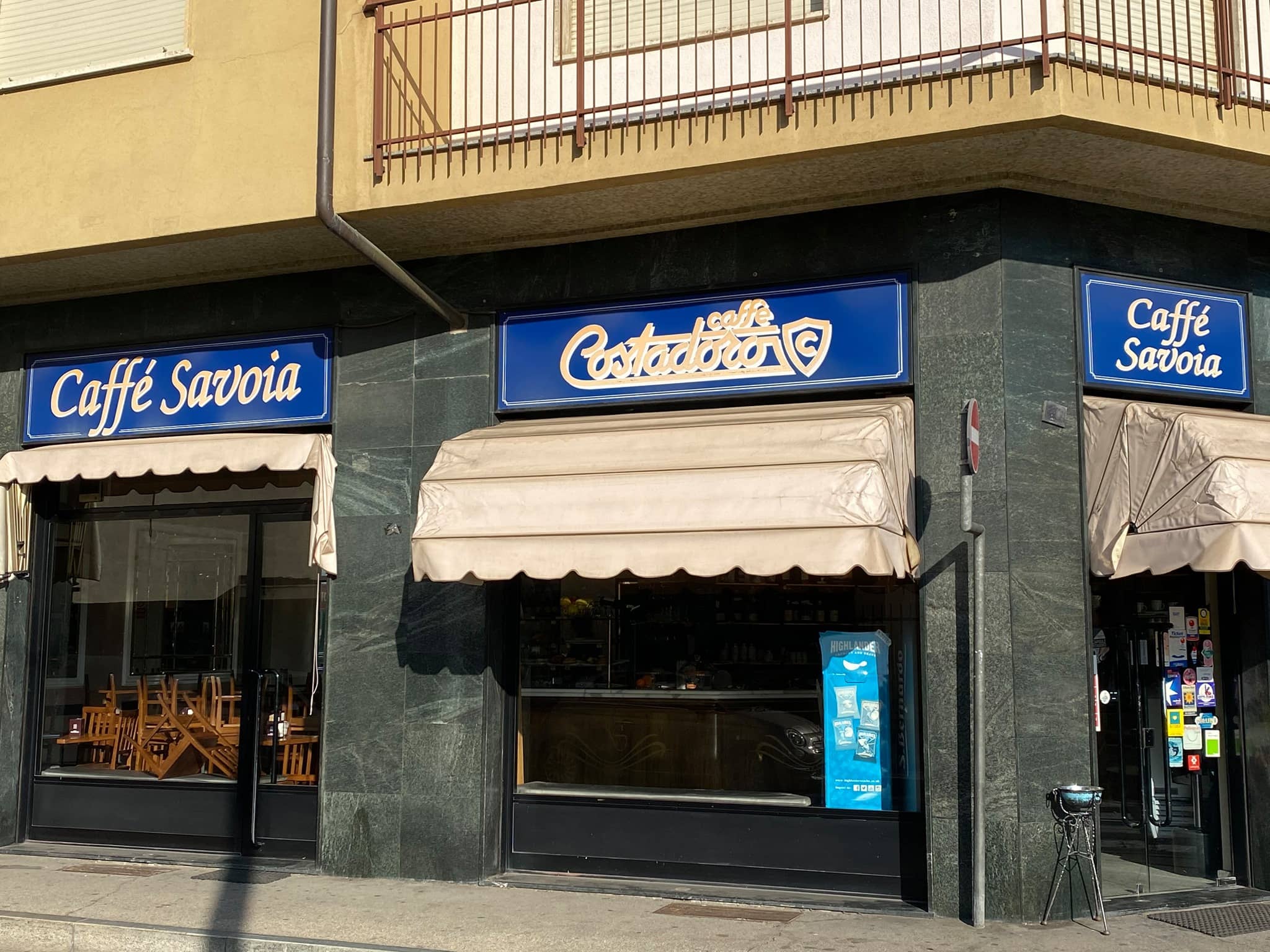 Immagine di copertina del ristorante Caffè Savoia 