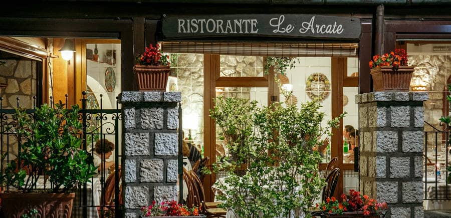 Immagine di copertina del ristorante Le Arcate 