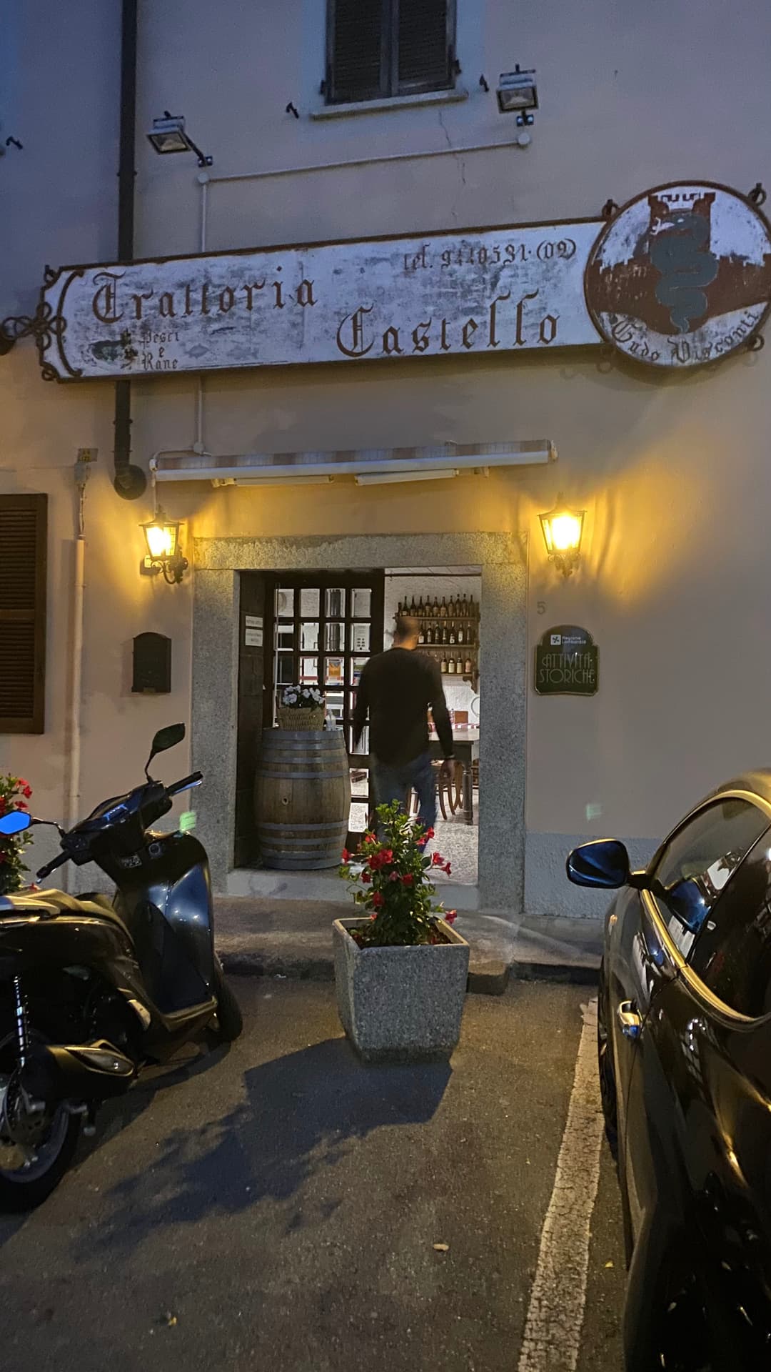 Immagine di copertina del ristorante Trattoria Castello