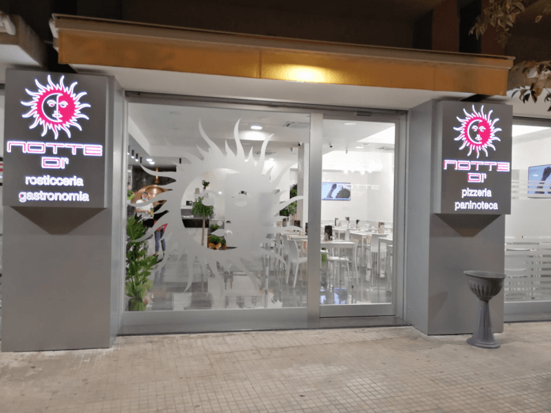 Immagine di copertina del ristorante Nottedì Pizzeria Paninoteca