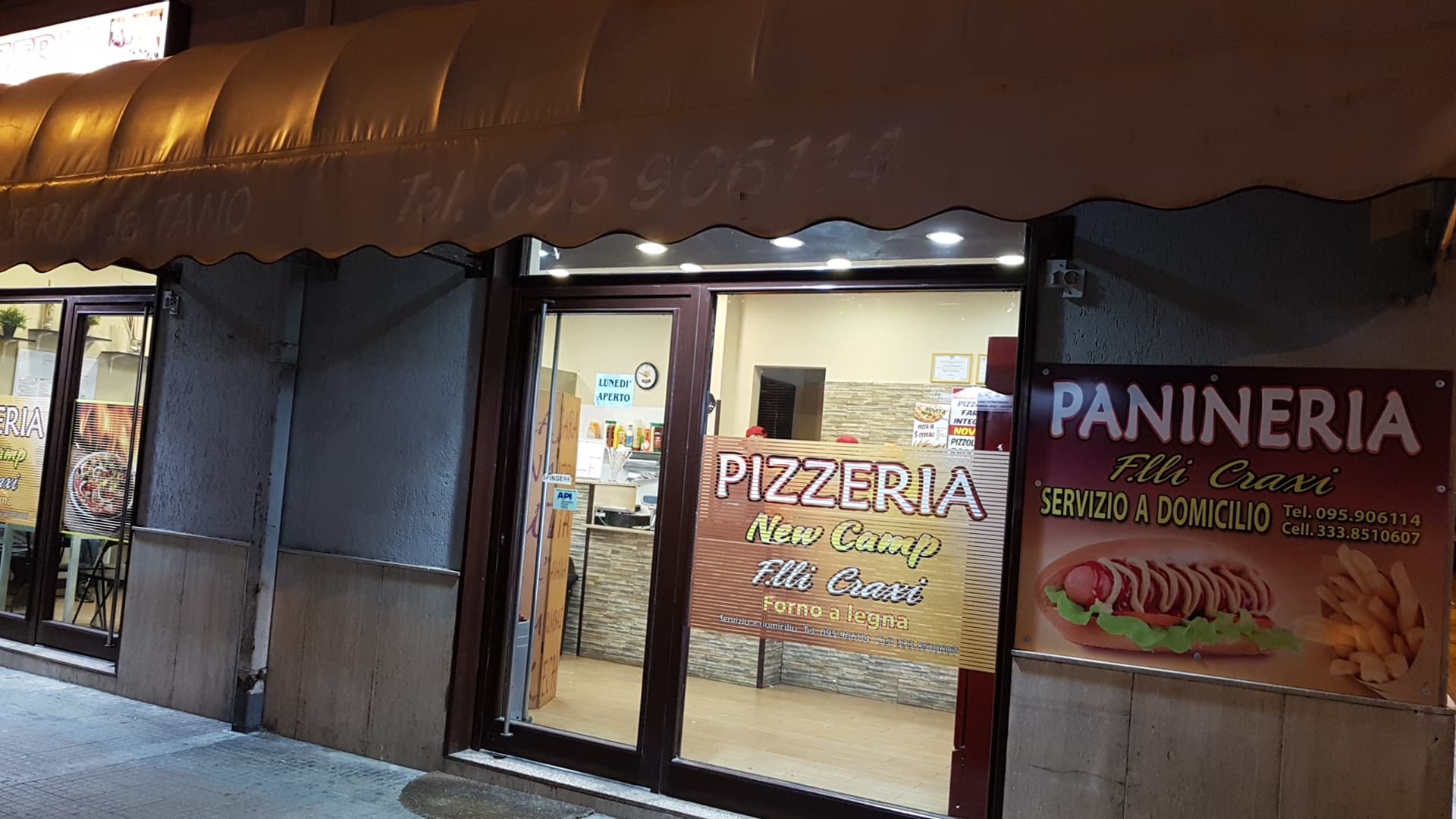 Ristorante New Camp Craxi