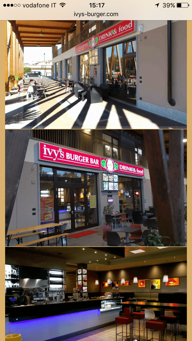 Ristorante Ivy's burger