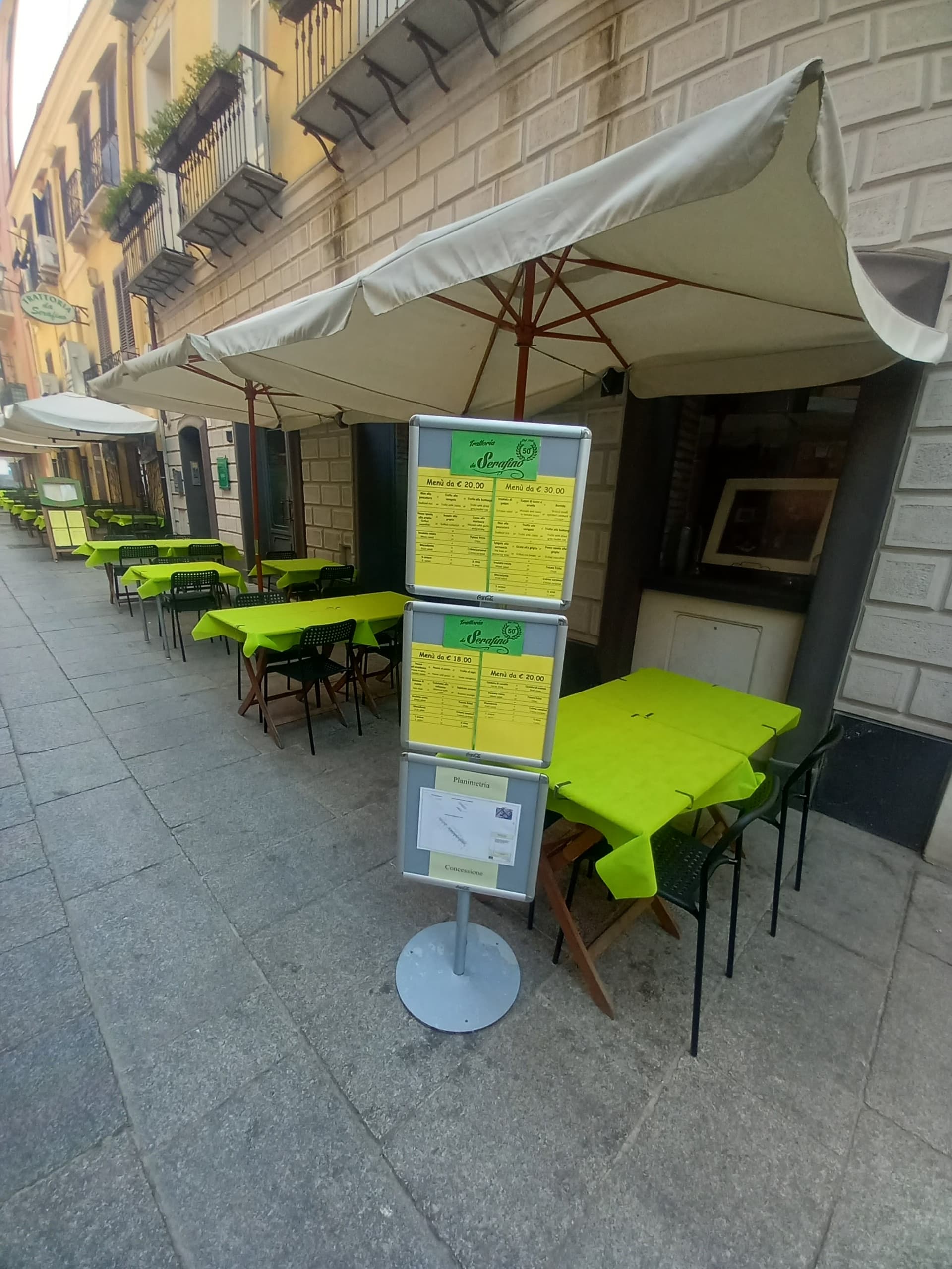 Immagine di copertina del ristorante Trattoria da Serafino