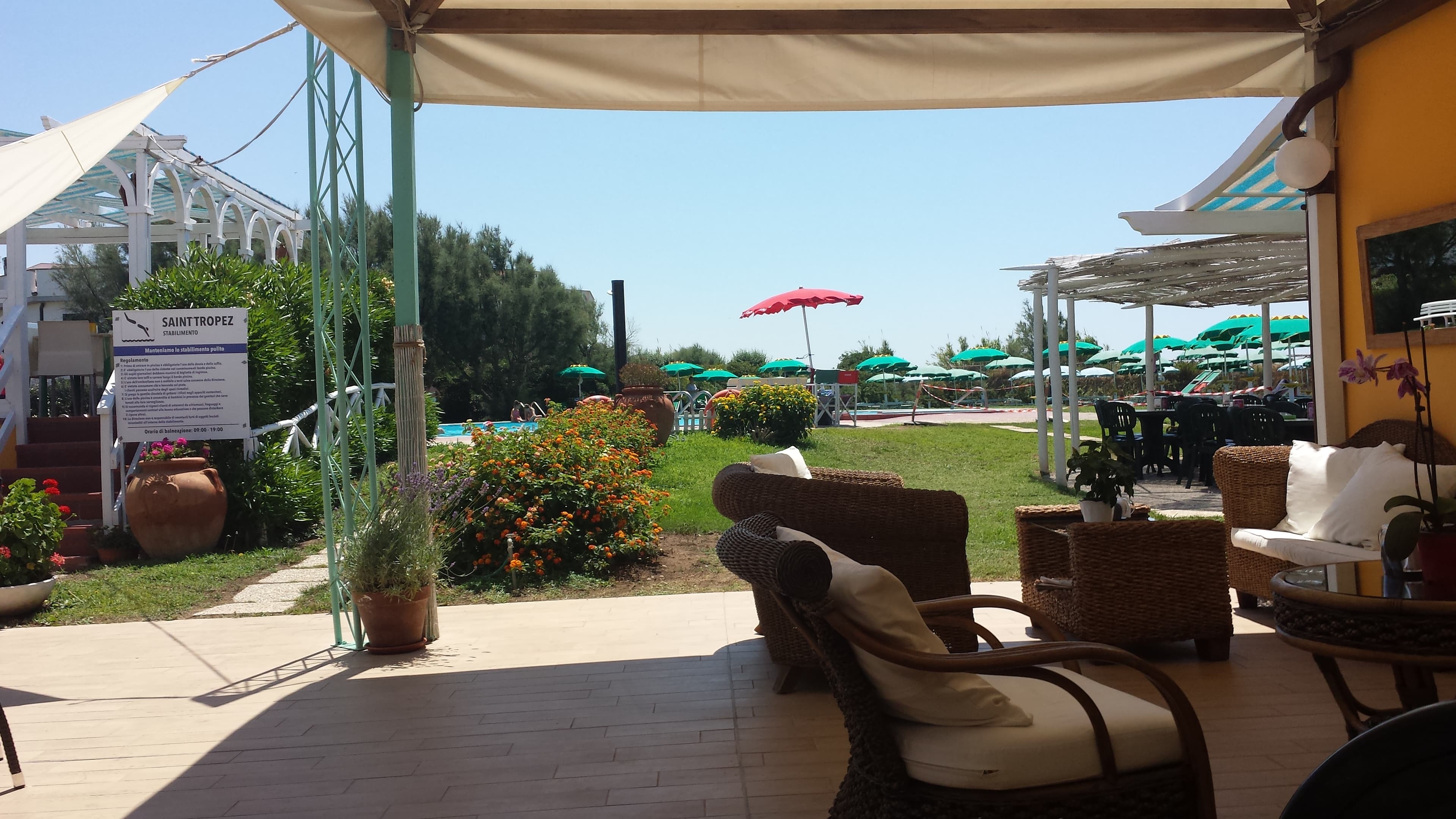 Saint tropez la piscina sul mare - Ristorante a Voltone