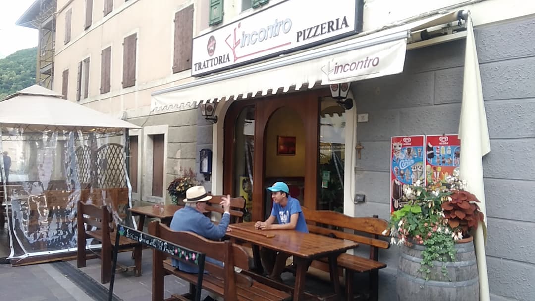 Immagine di copertina del ristorante Pizzeria L'incontro, di Sabrina e Antonio
