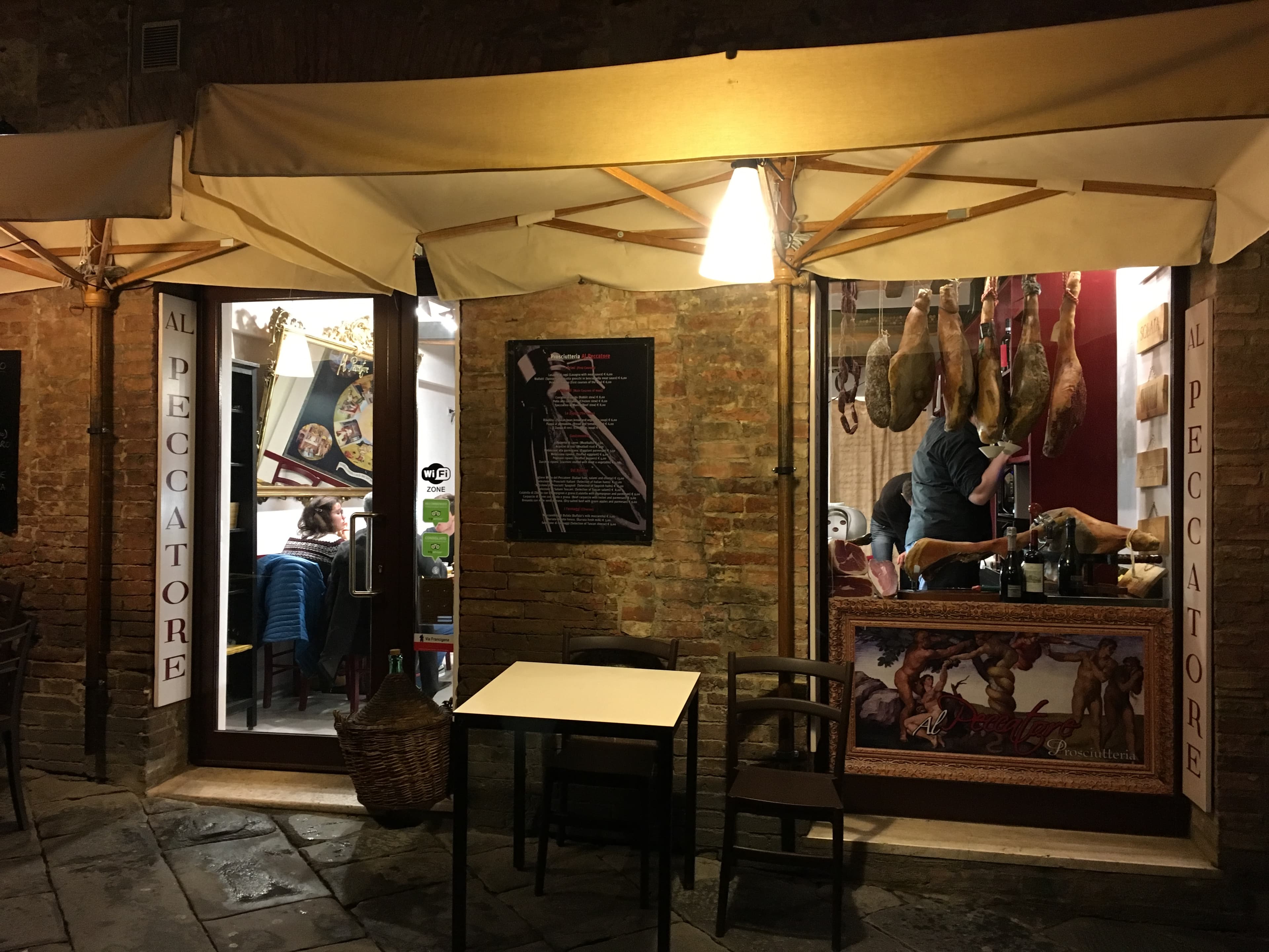 Prosciutteria Al Peccatore - Ristorante a Siena